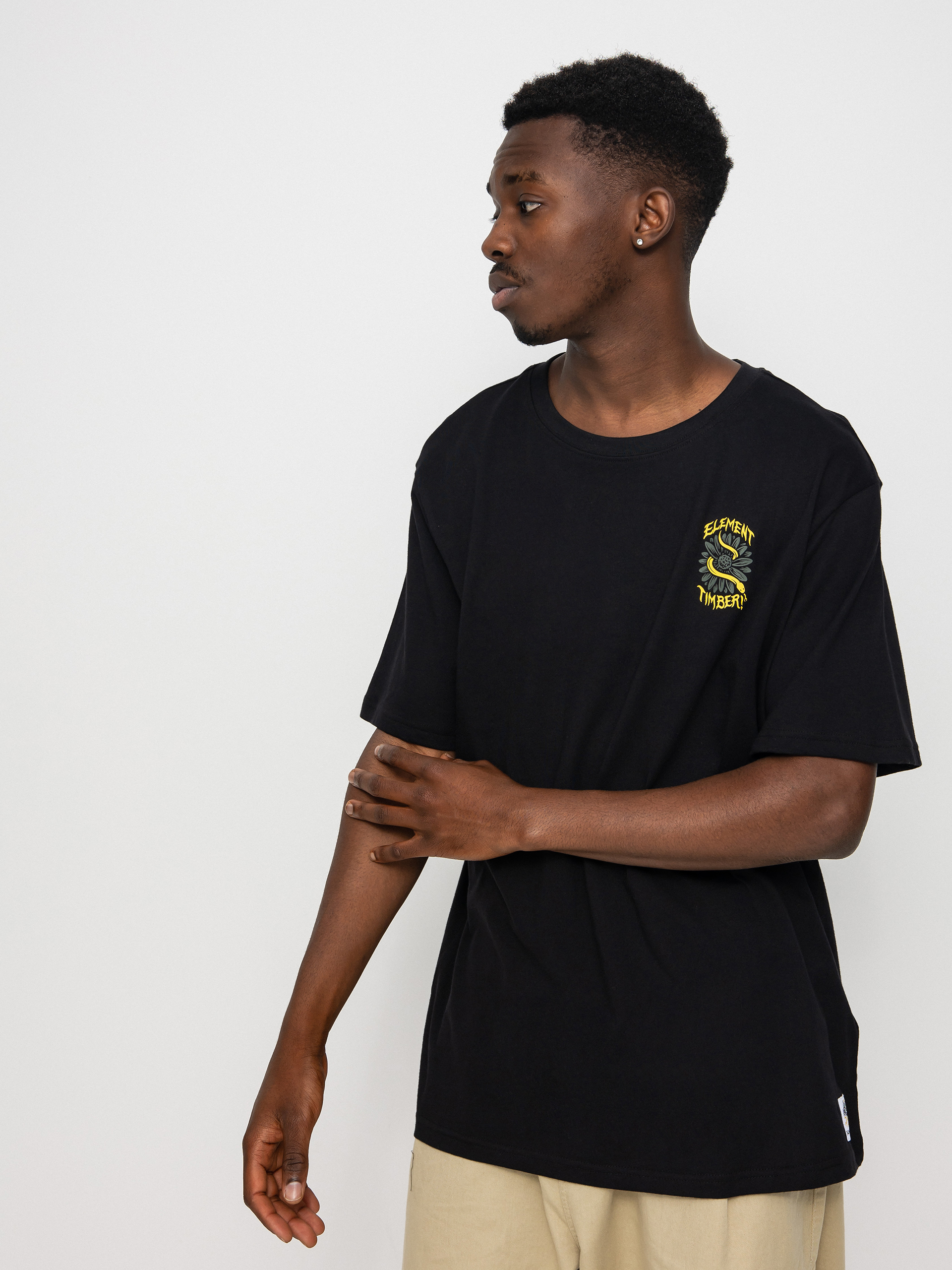 T-shirt Element Covered (flint black)