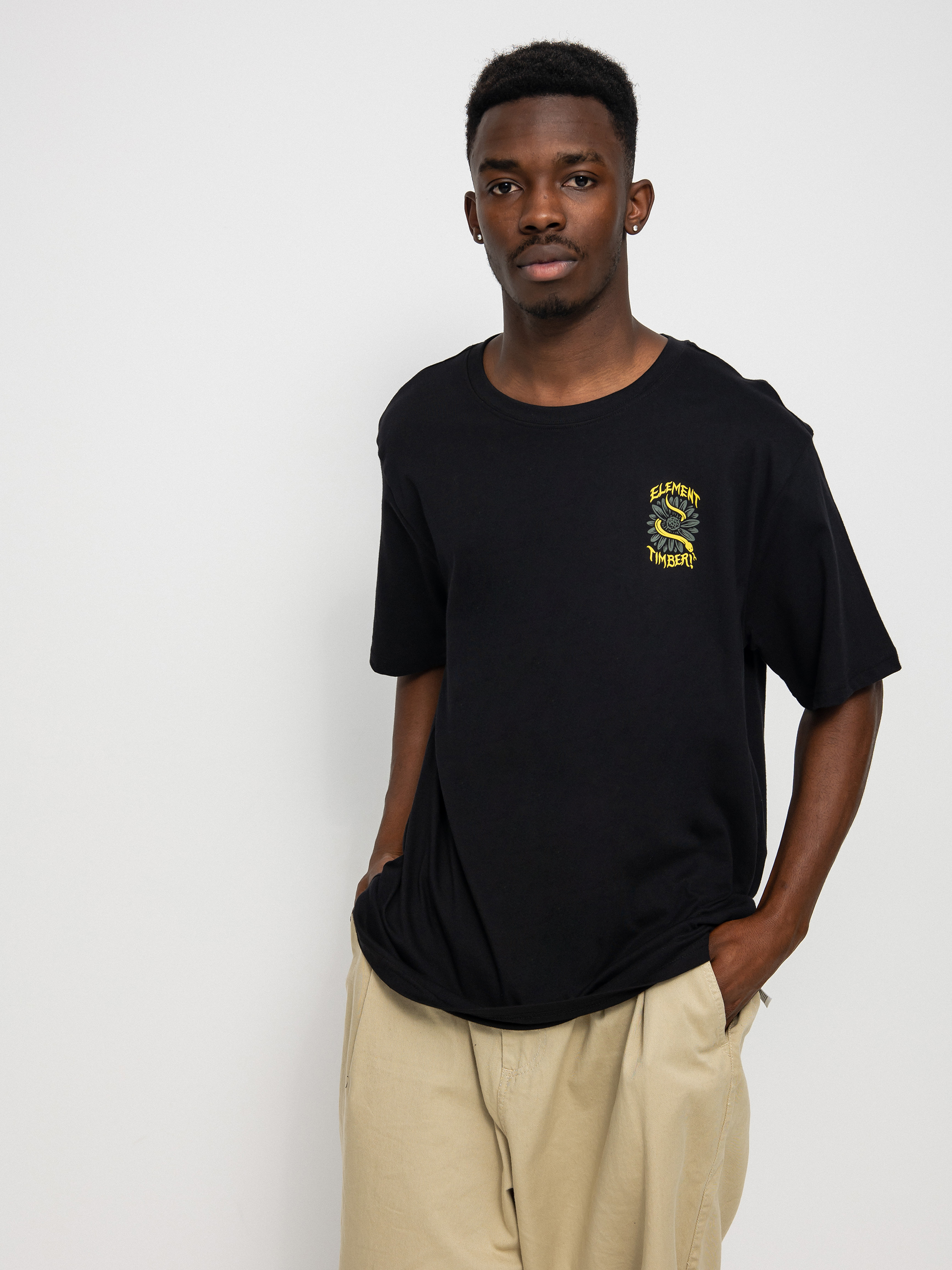 T-shirt Element Covered (flint black)
