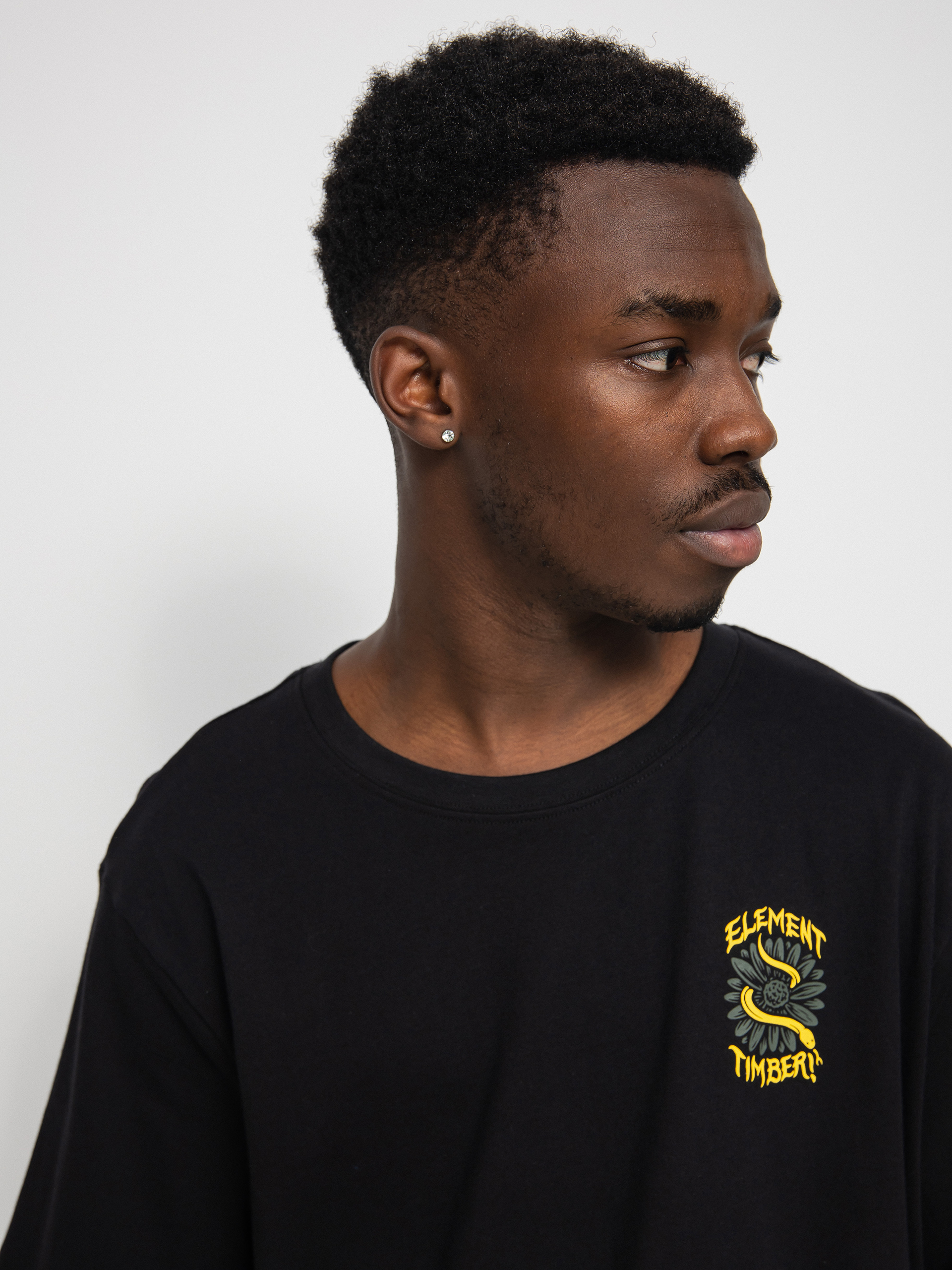 T-shirt Element Covered (flint black)