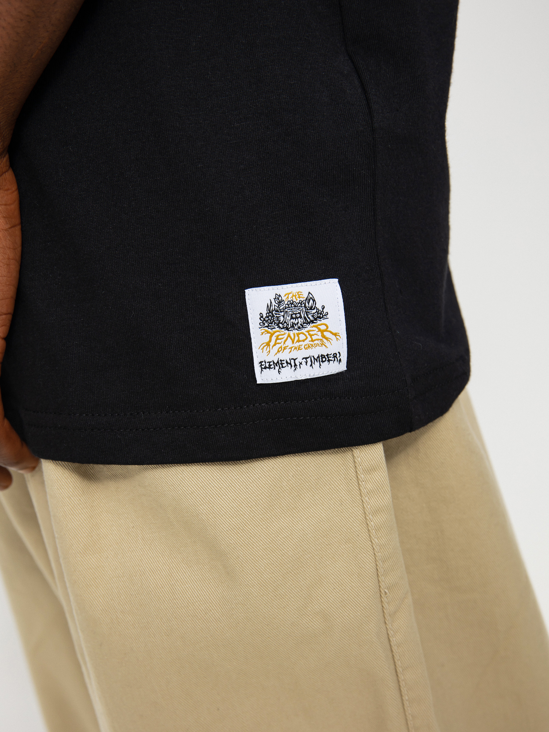 T-shirt Element Covered (flint black)