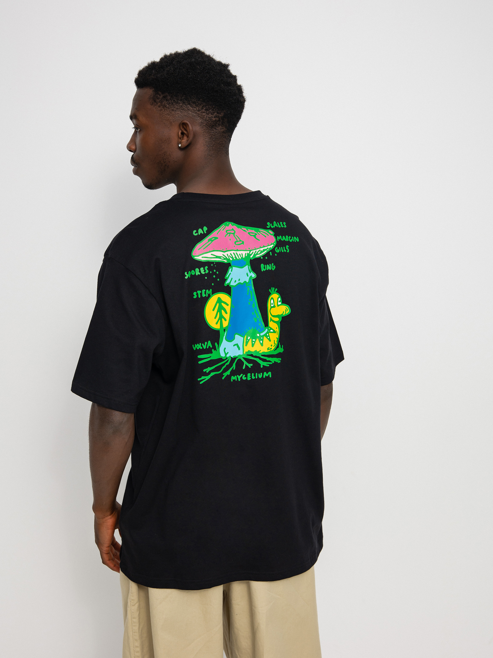 T-shirt Element Spores (flint black)