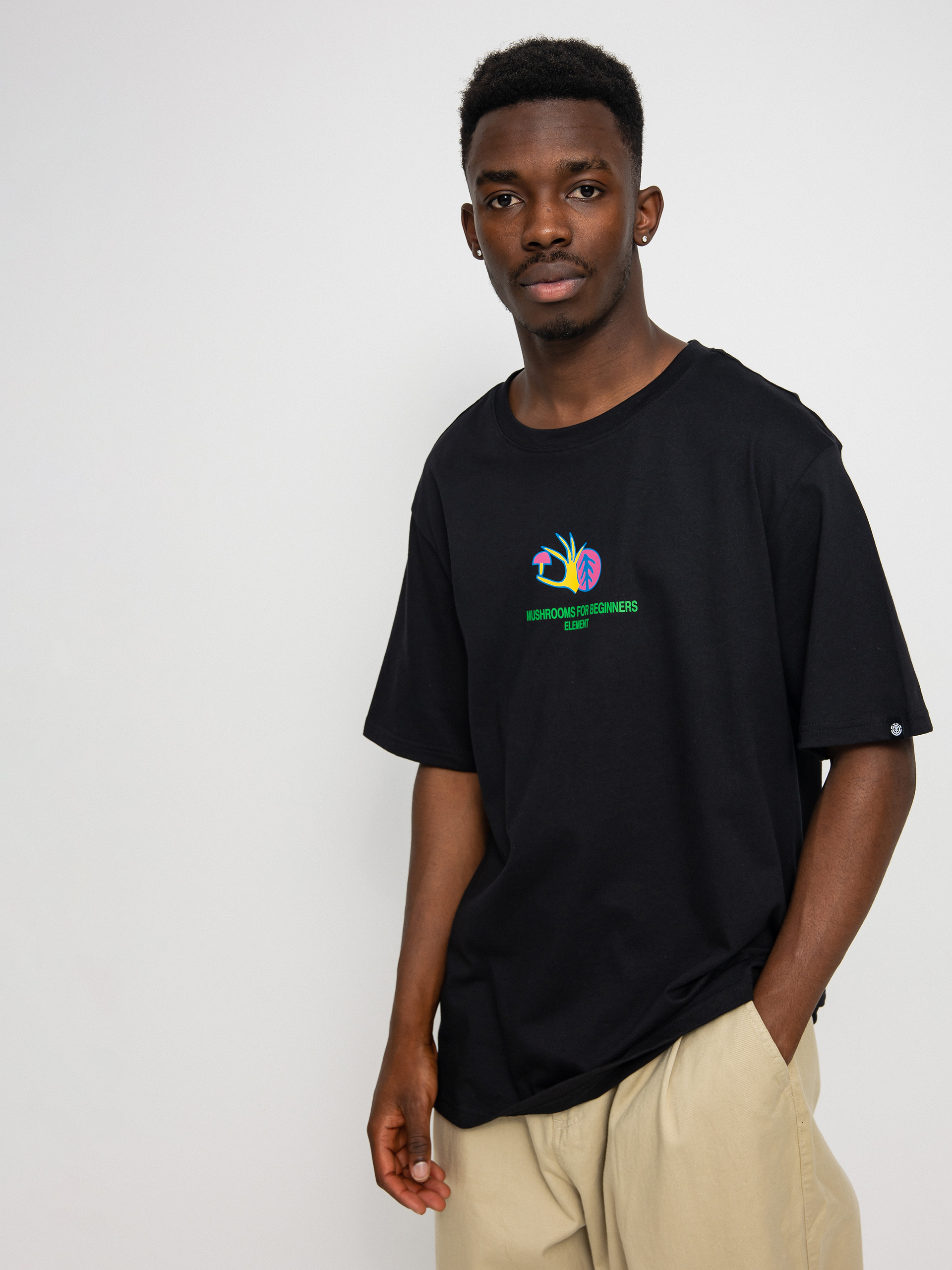 T-shirt Element Spores (flint black)
