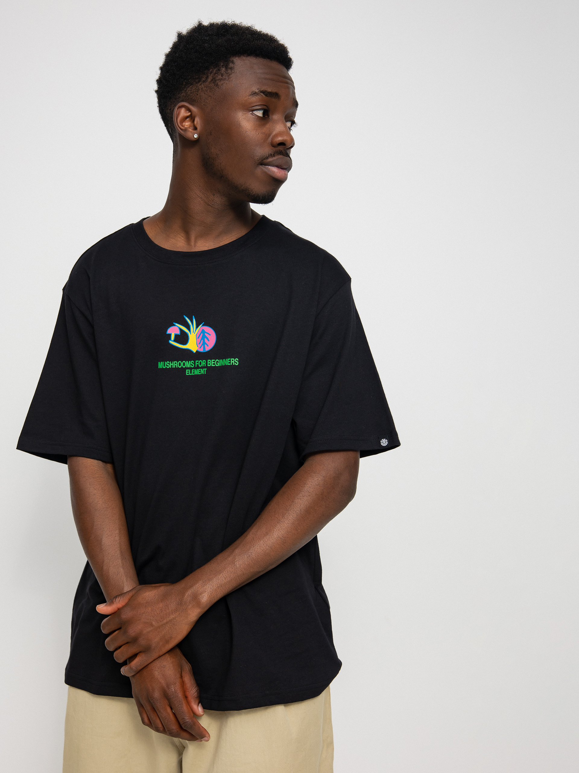 T-shirt Element Spores (flint black)