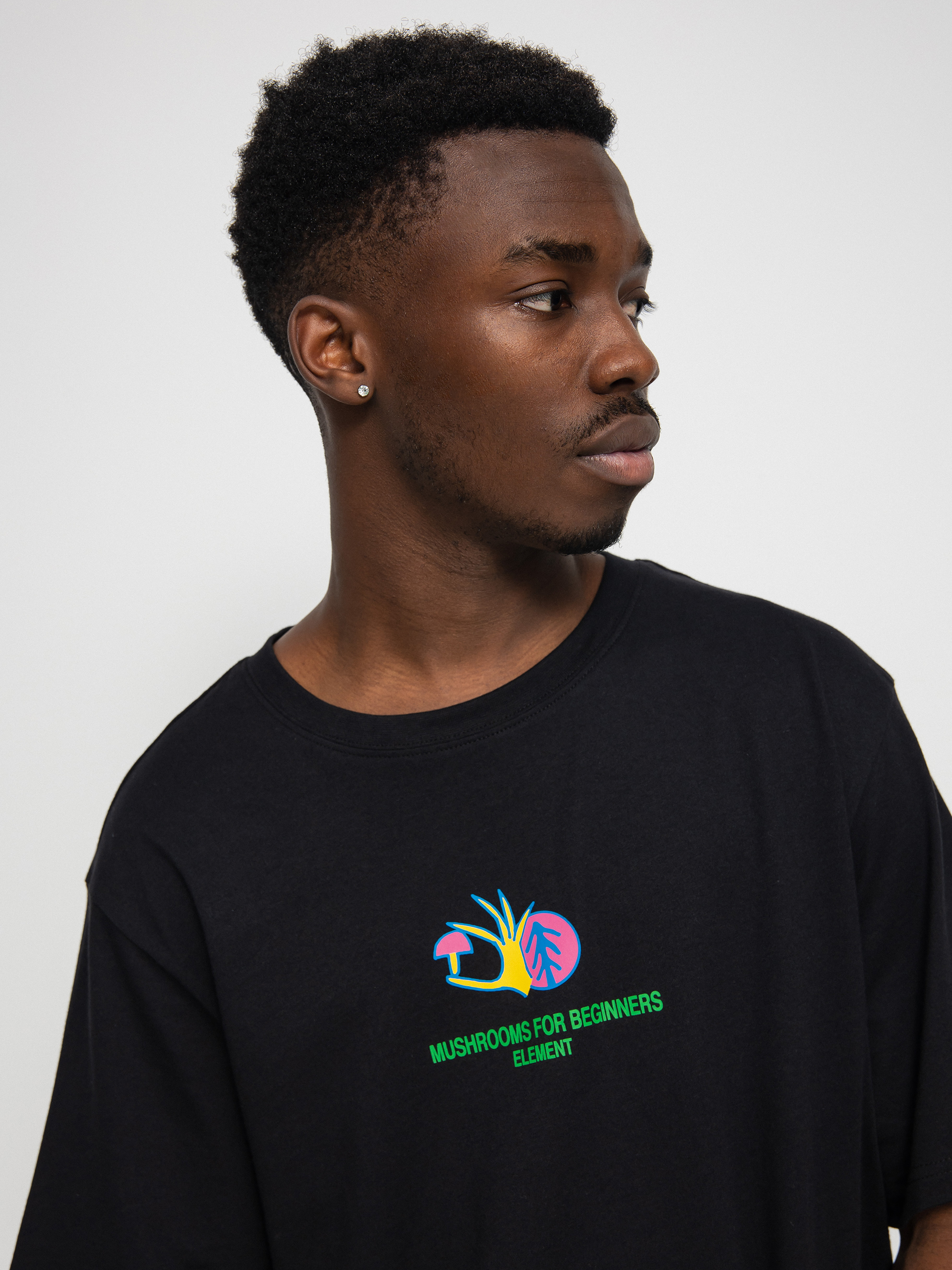 T-shirt Element Spores (flint black)