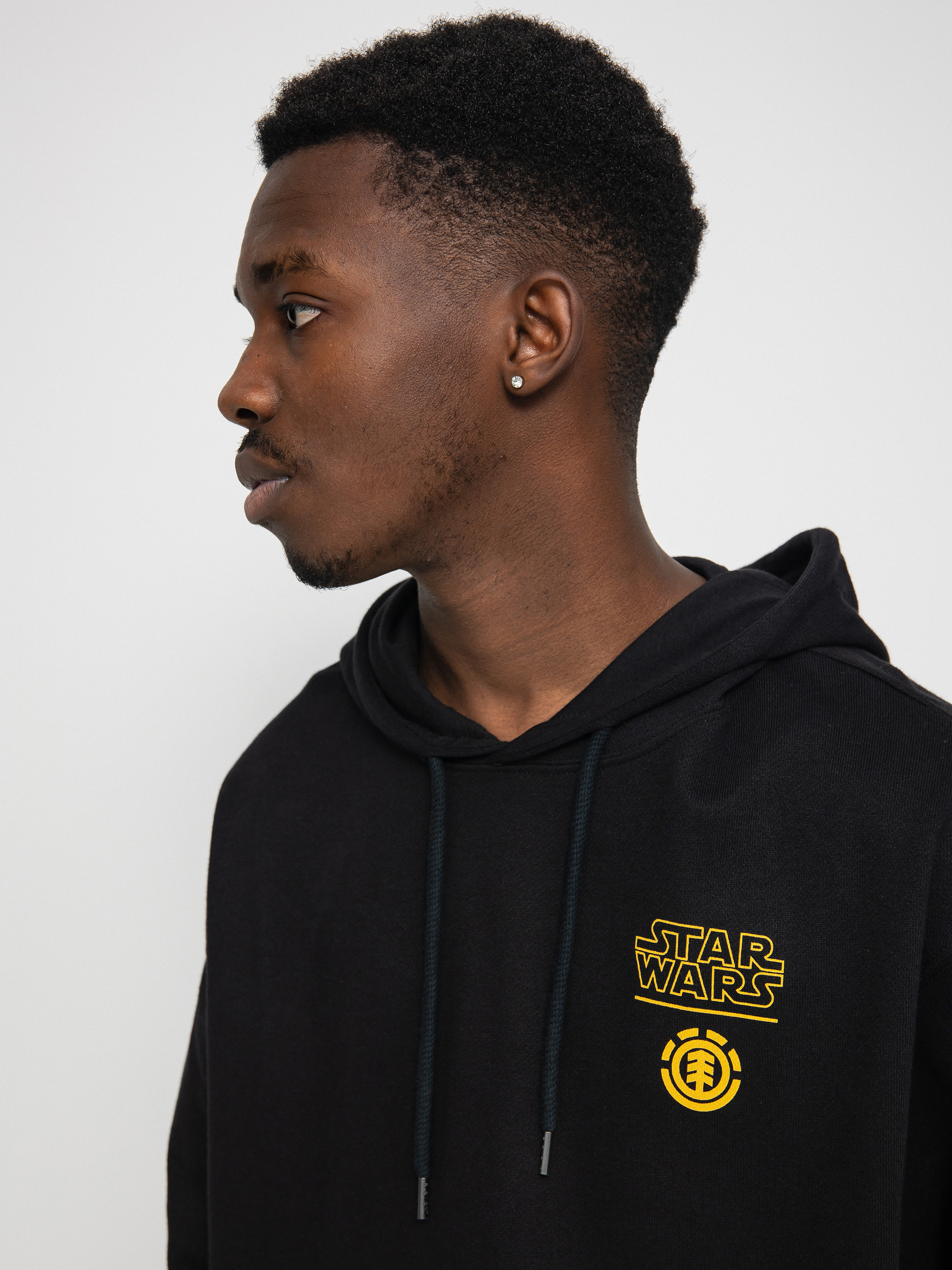 Bluza z kapturem Element Swxe Jedi HD (flint black)