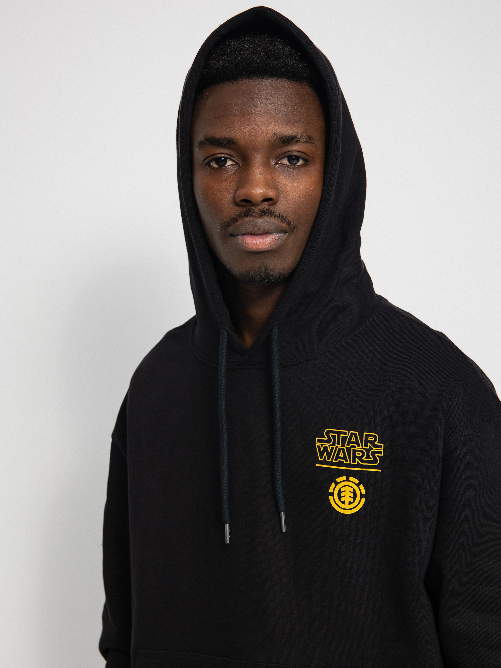 Bluza z kapturem Element Swxe Jedi HD (flint black)