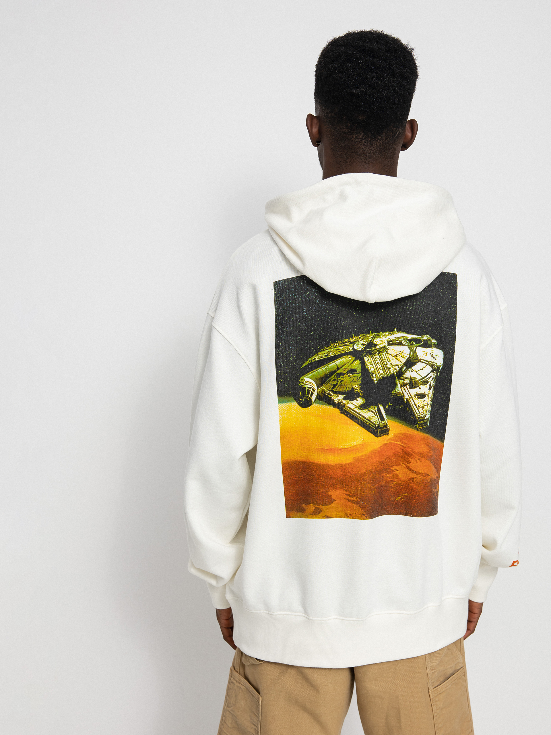 Bluza z kapturem Element Swxe Fight HD (off white)