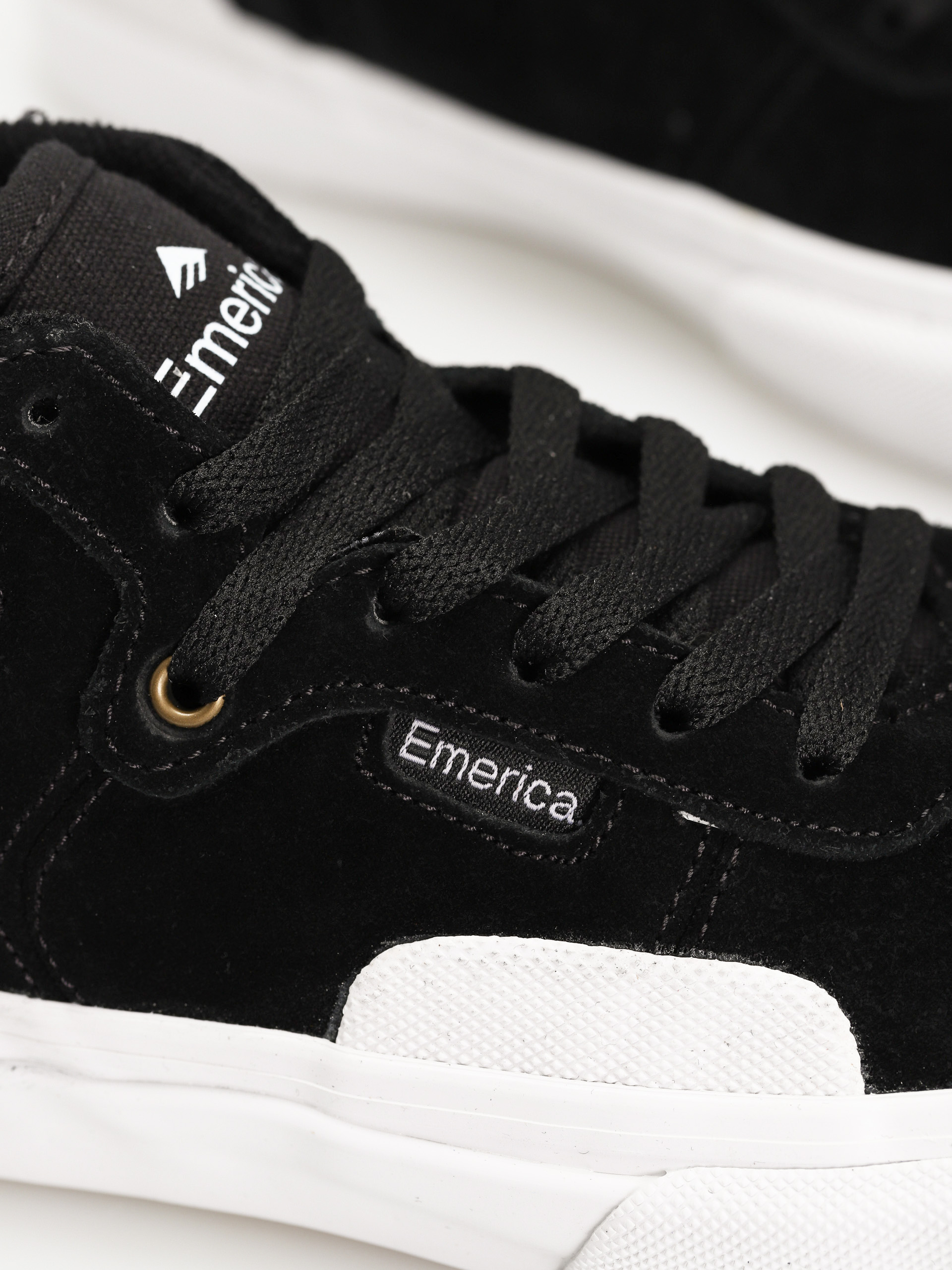 Buty Emerica Pillar Youth (black/white/gold)