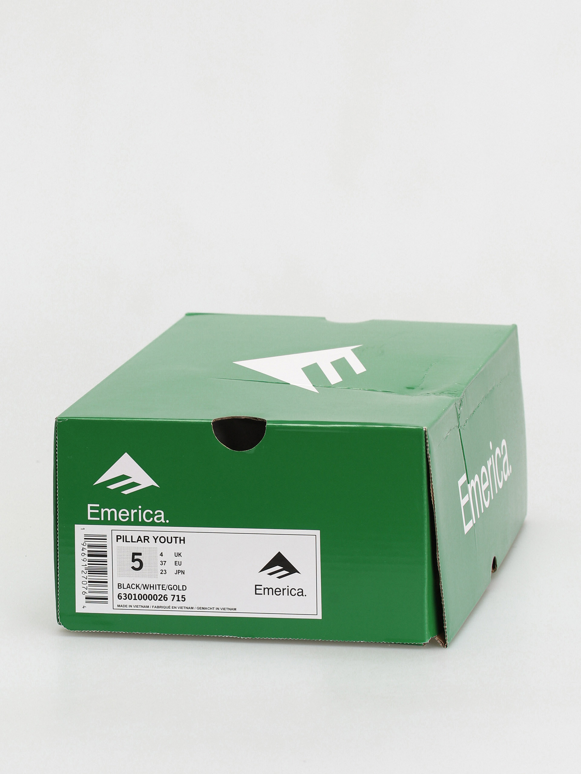 Buty Emerica Pillar Youth (black/white/gold)