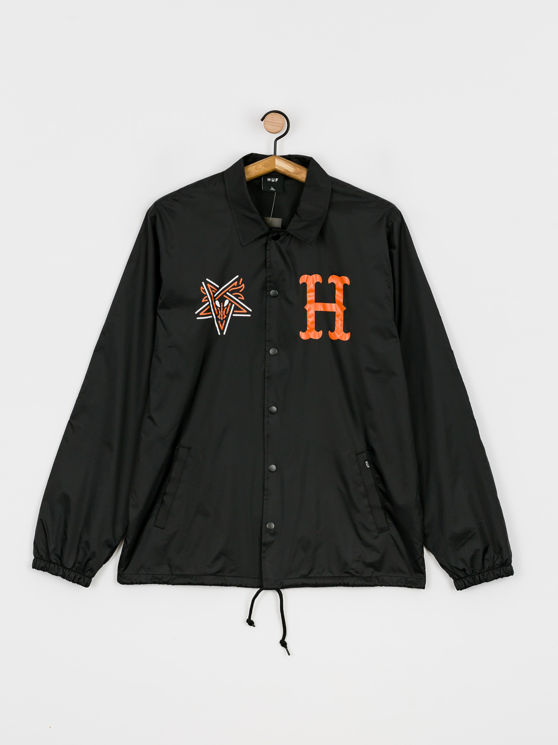 Kurtka HUF X Thrasher Split Coaches (black)