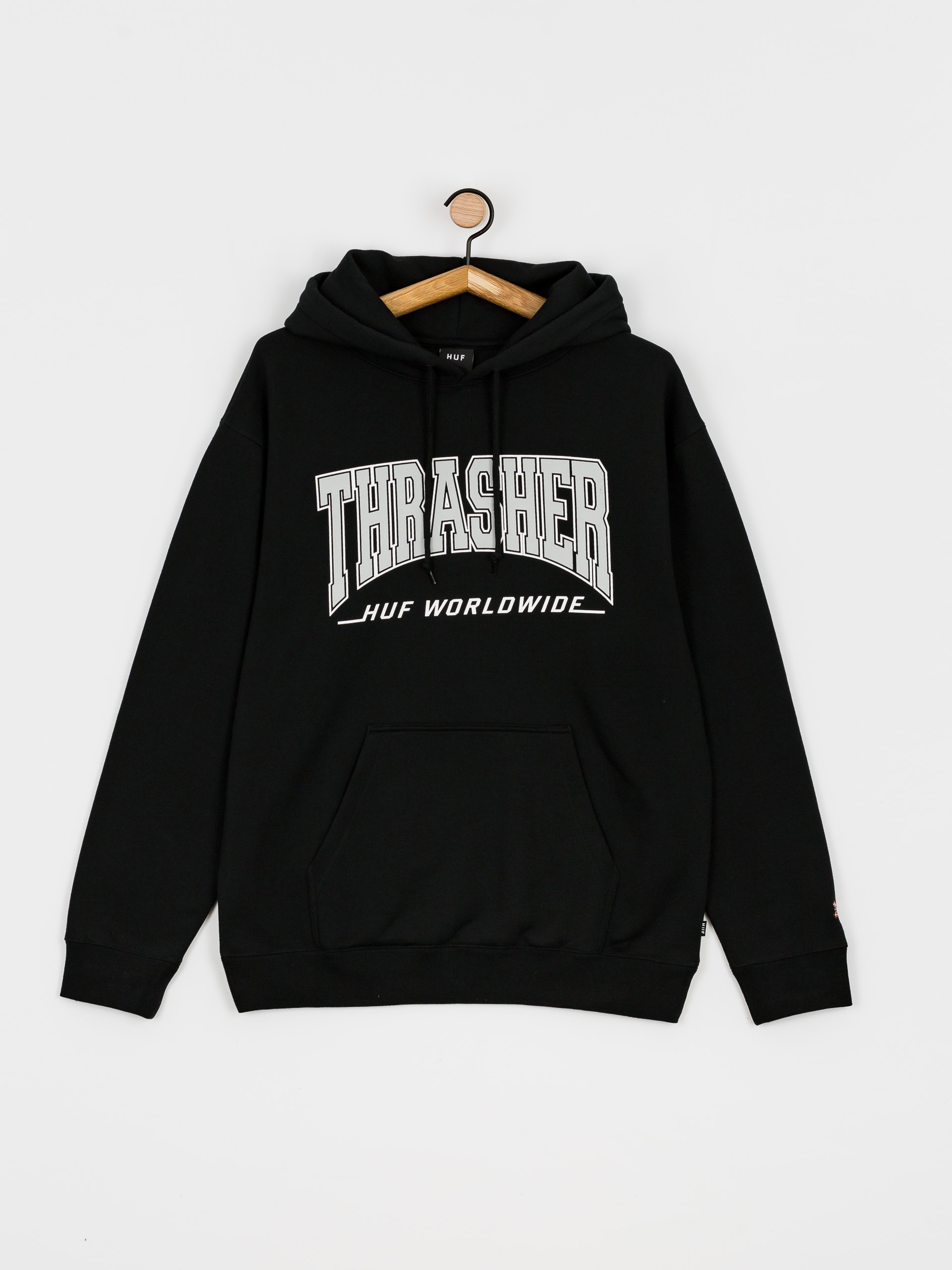 Bluza z kapturem HUF X Thrasher Bayview HD (black)