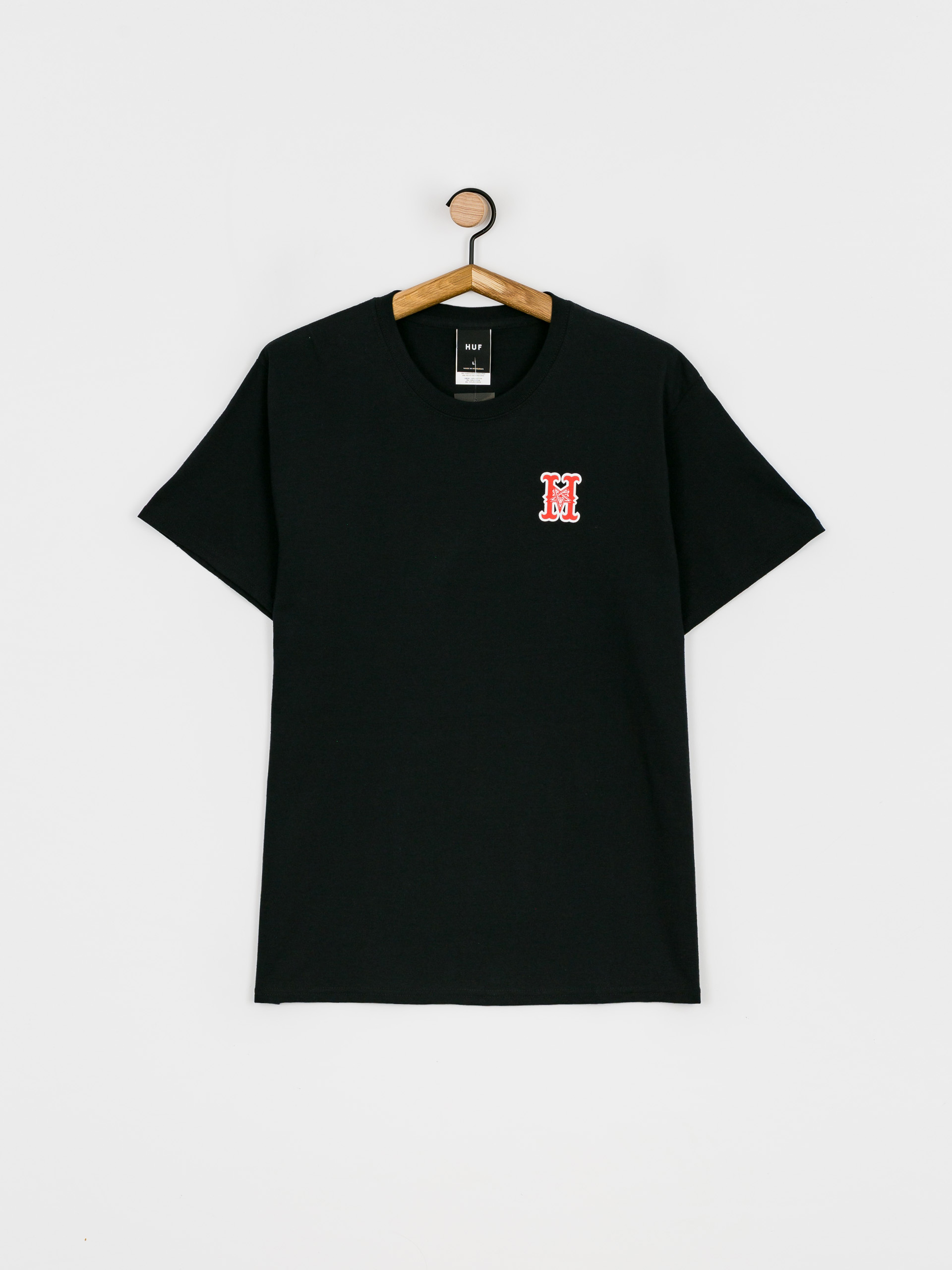 T-shirt HUF X Thrasher High Point (black)
