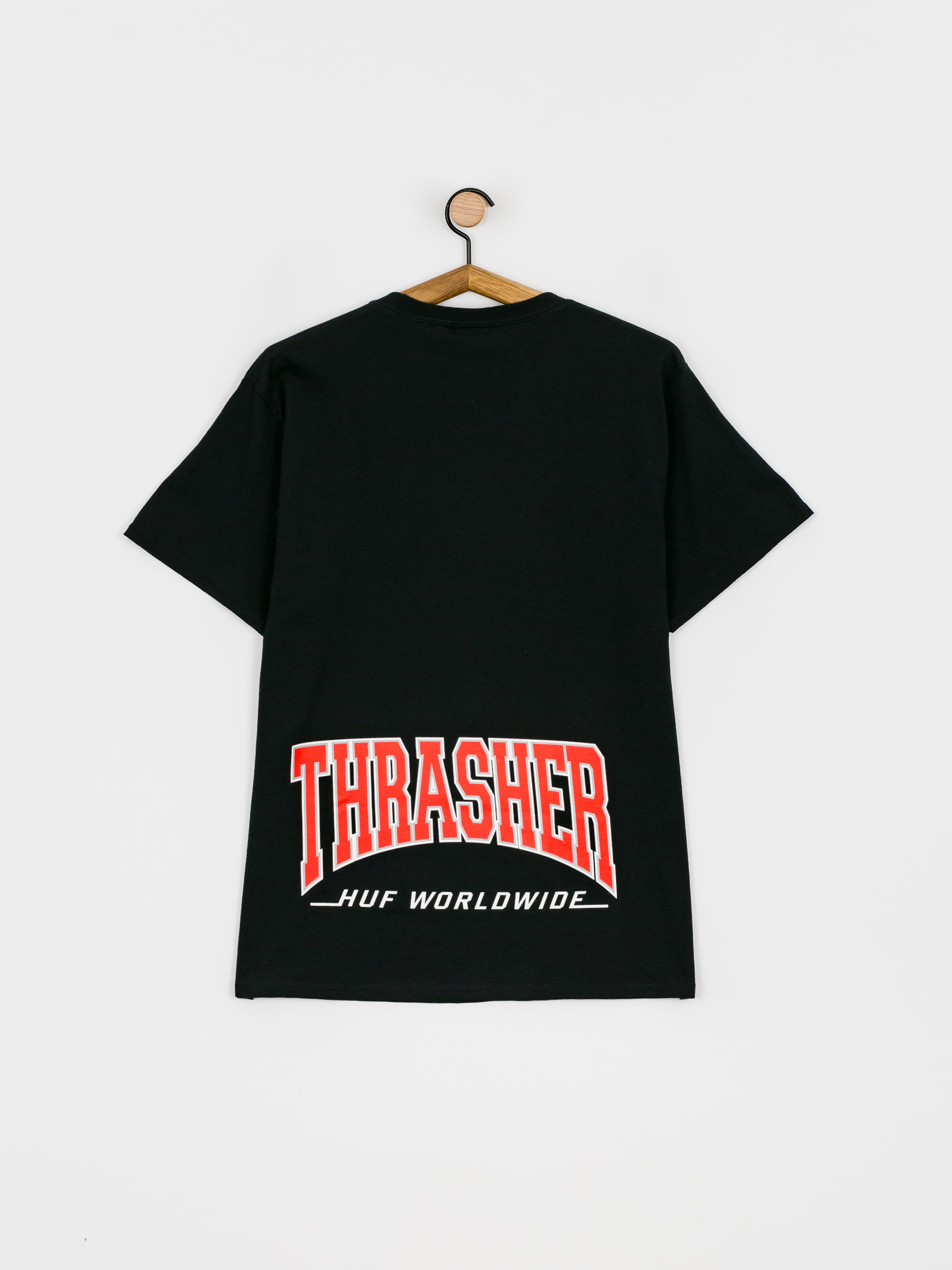 T-shirt HUF X Thrasher High Point (black)