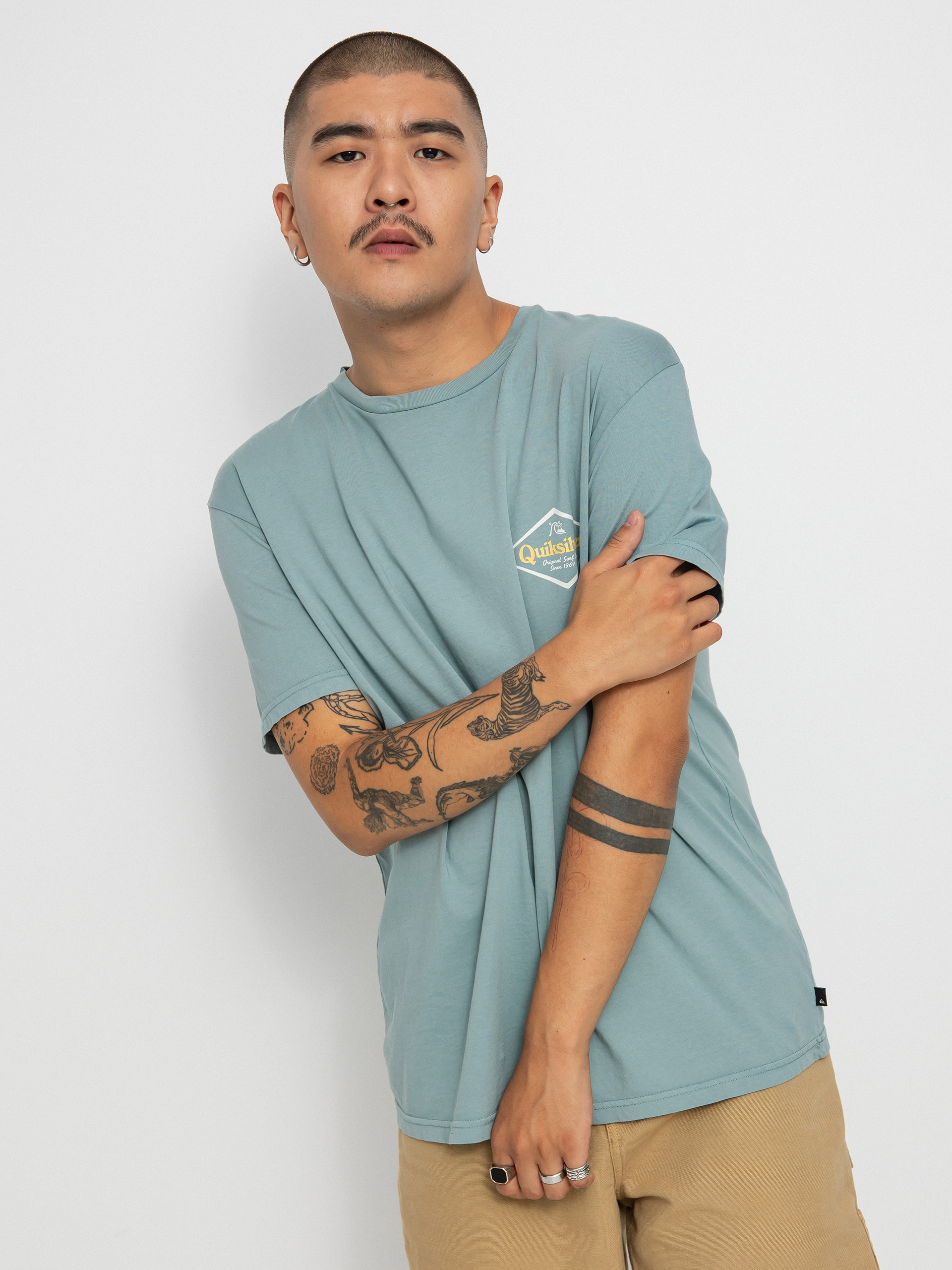 T-shirt Quiksilver Stir It Up (sea pine)