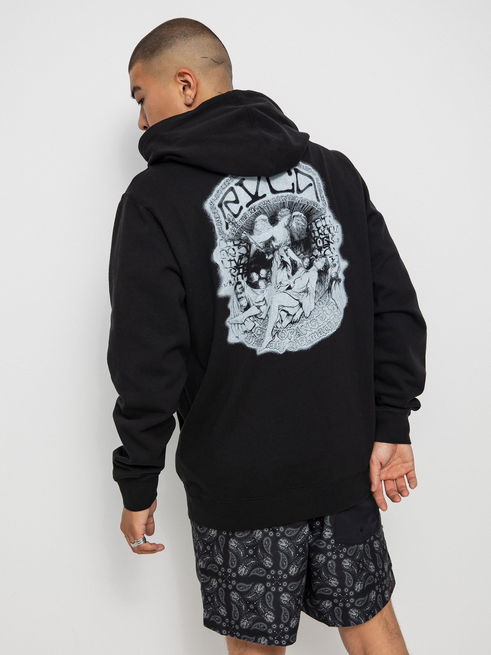Bluza z kapturem RVCA St Margret HD (black)