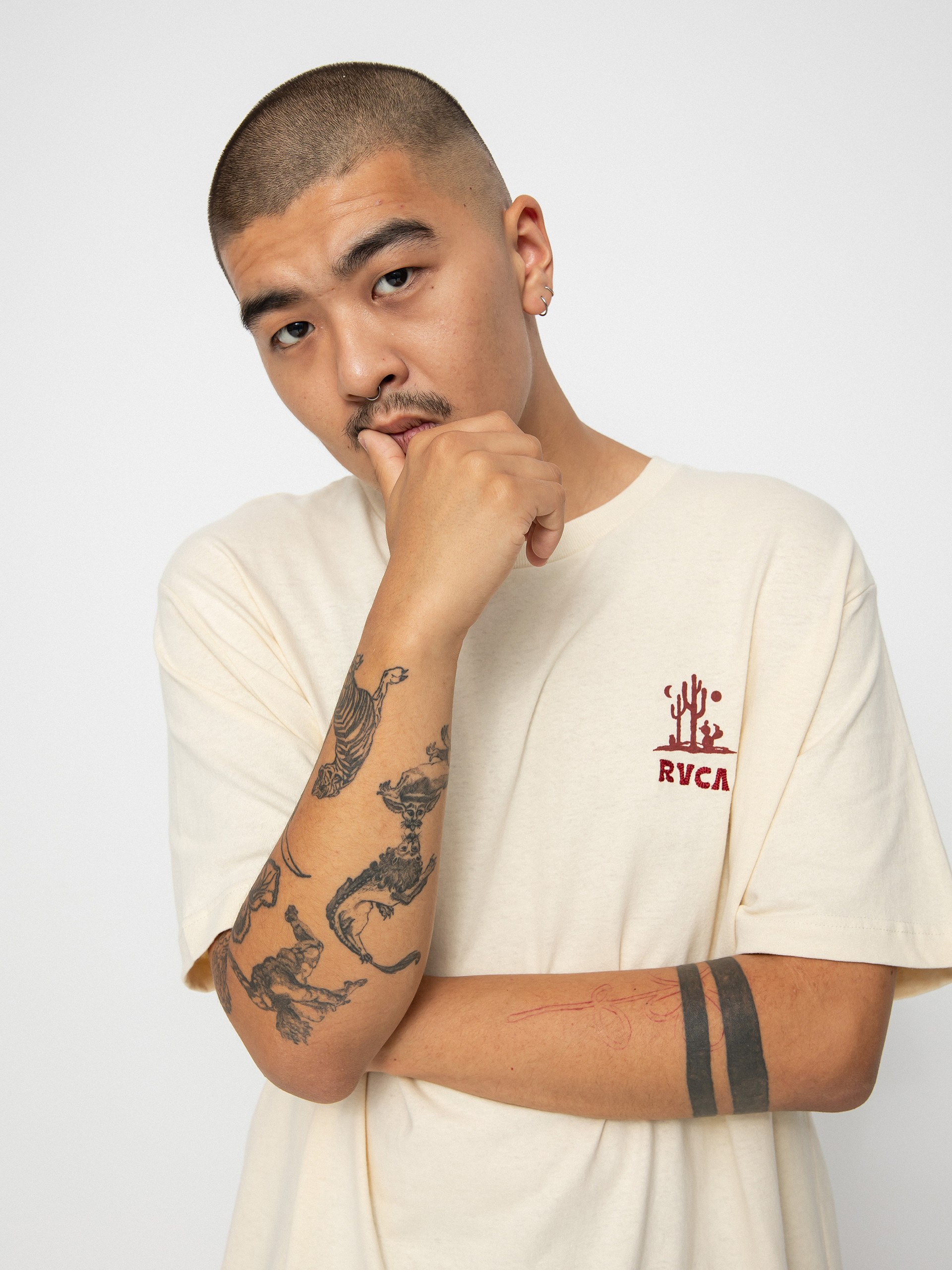 T-shirt RVCA Joshua Tree (bleached)
