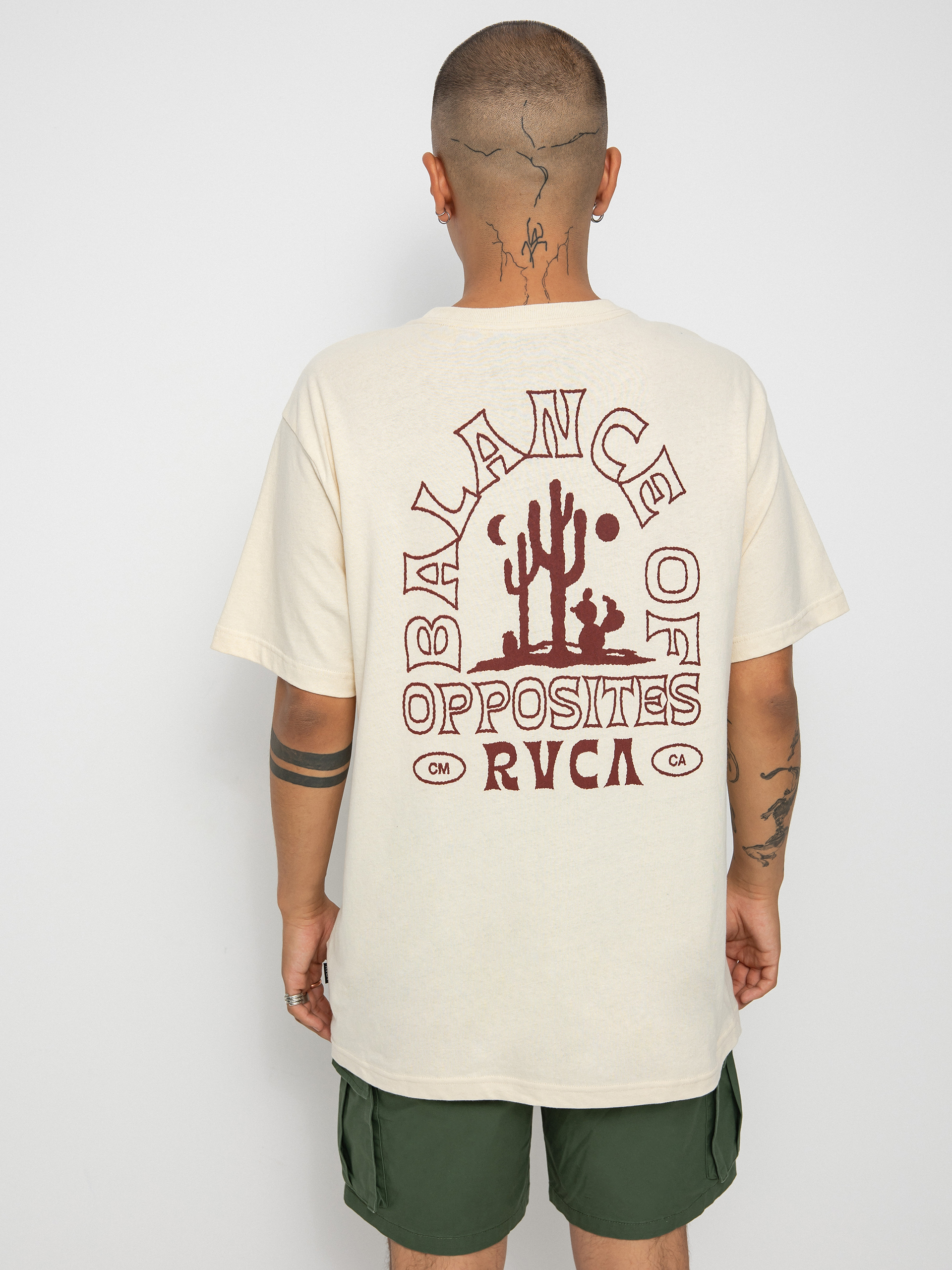 T-shirt RVCA Joshua Tree (bleached)