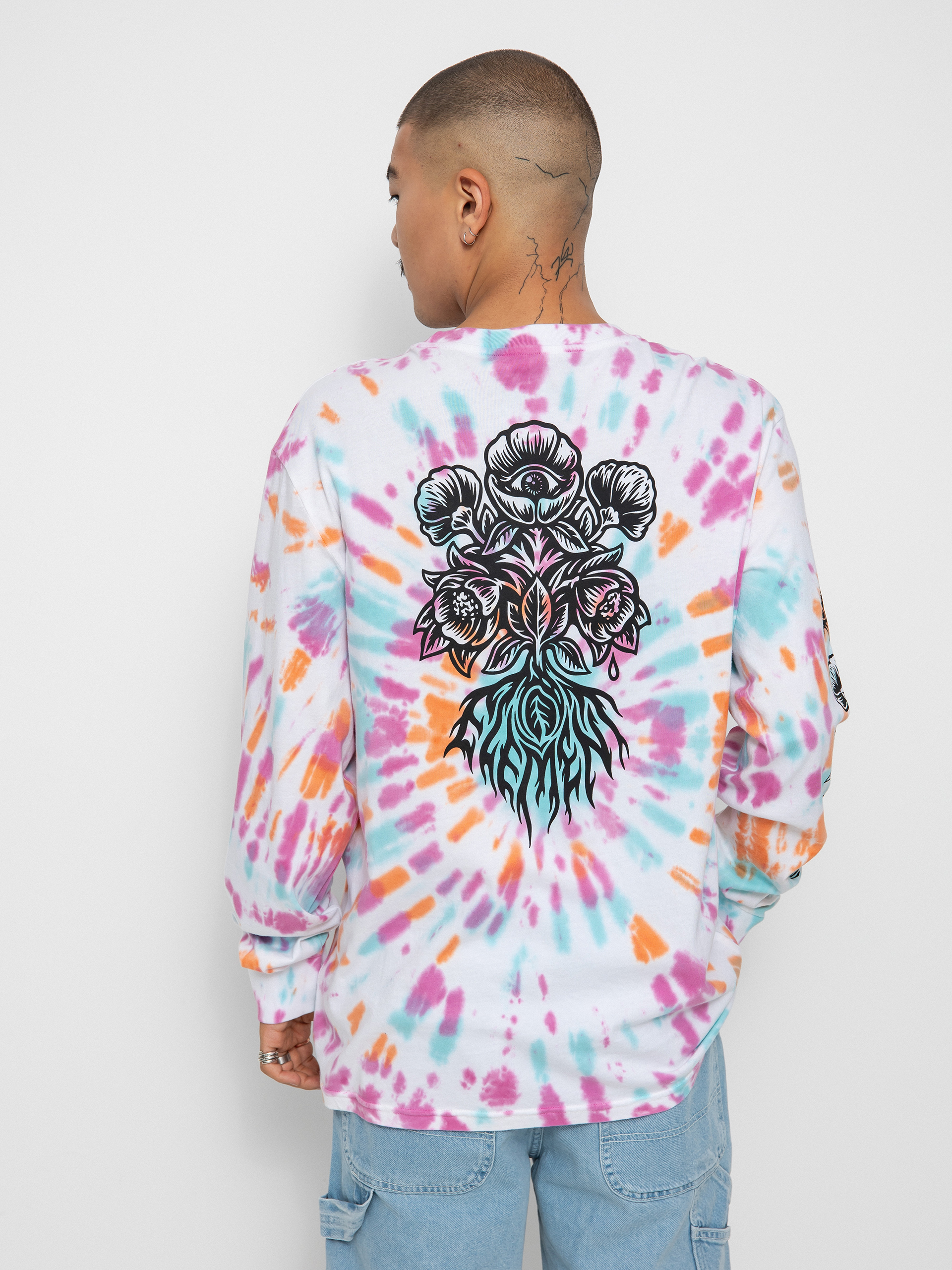 Longsleeve Element Bloom (festivalfuchsia)