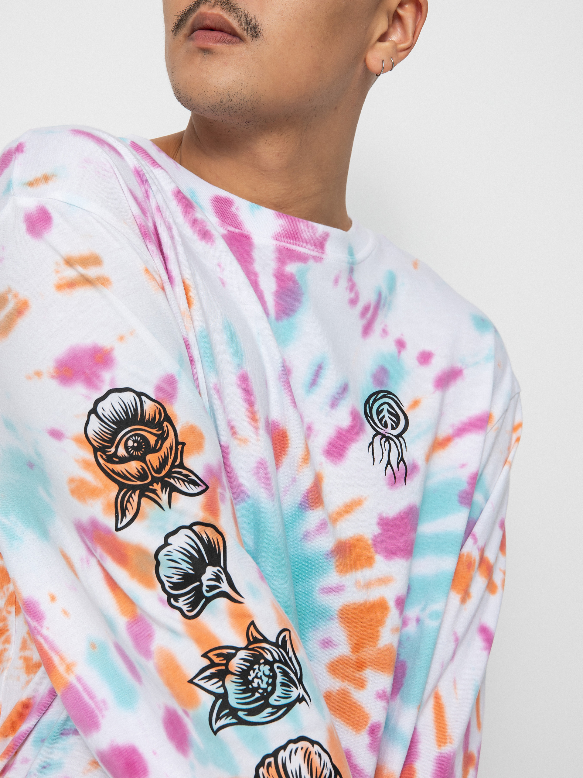 Longsleeve Element Bloom (festivalfuchsia)