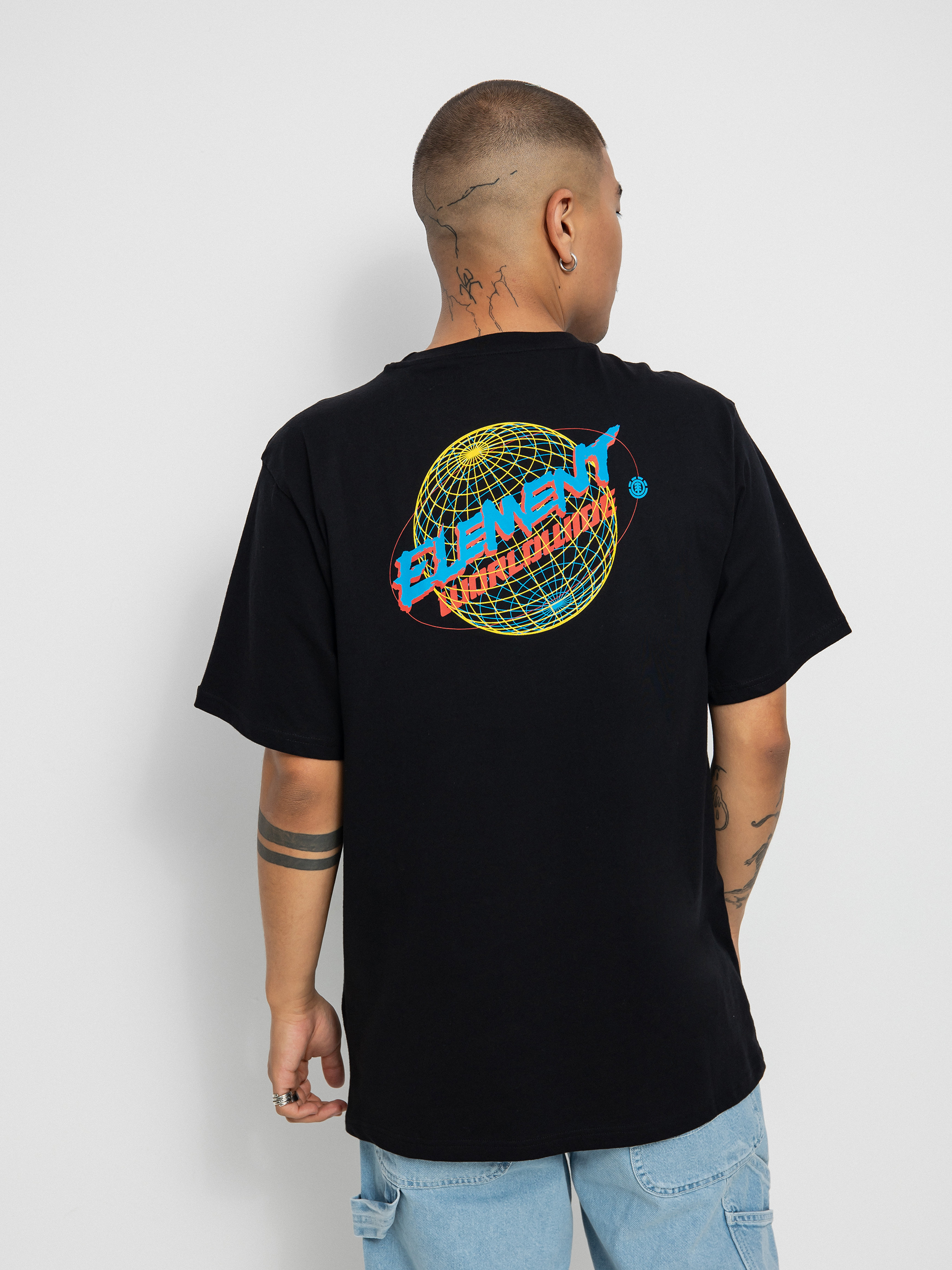 T-shirt Element Worldwide (flint black)
