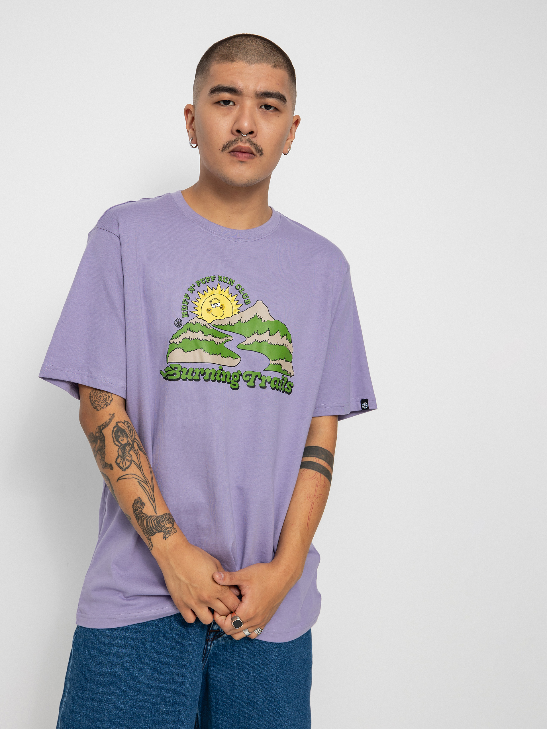 T-shirt Element Burning Trail (daybreak)
