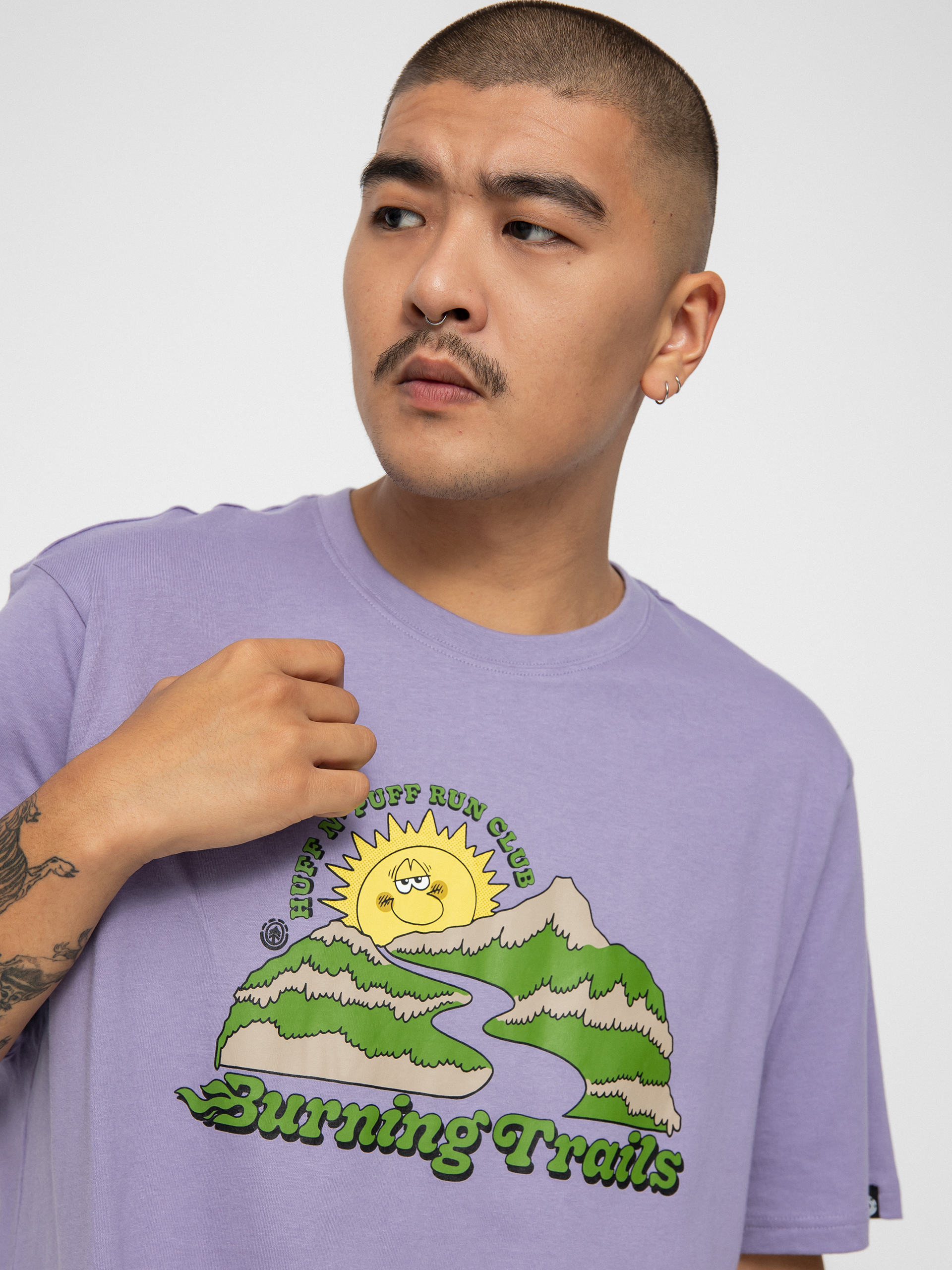 T-shirt Element Burning Trail (daybreak)