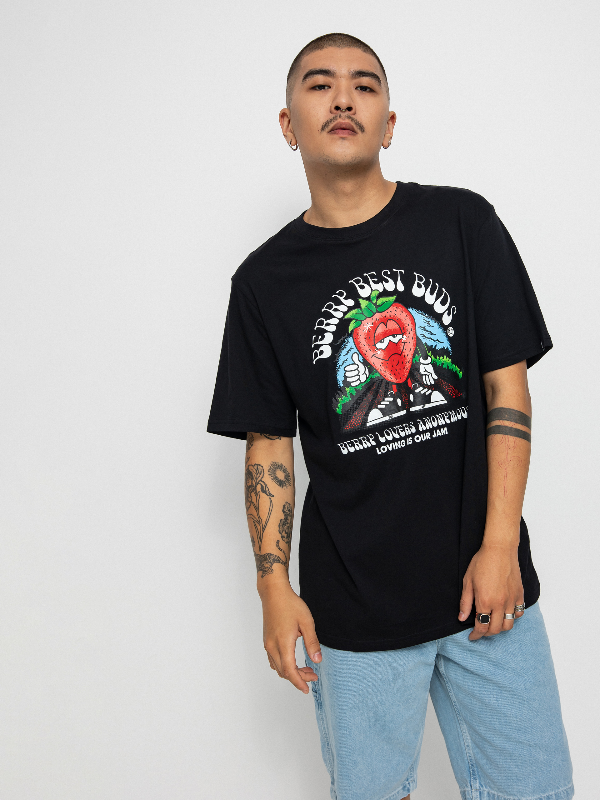 T-shirt Element Lovers Anonymous (flint black)
