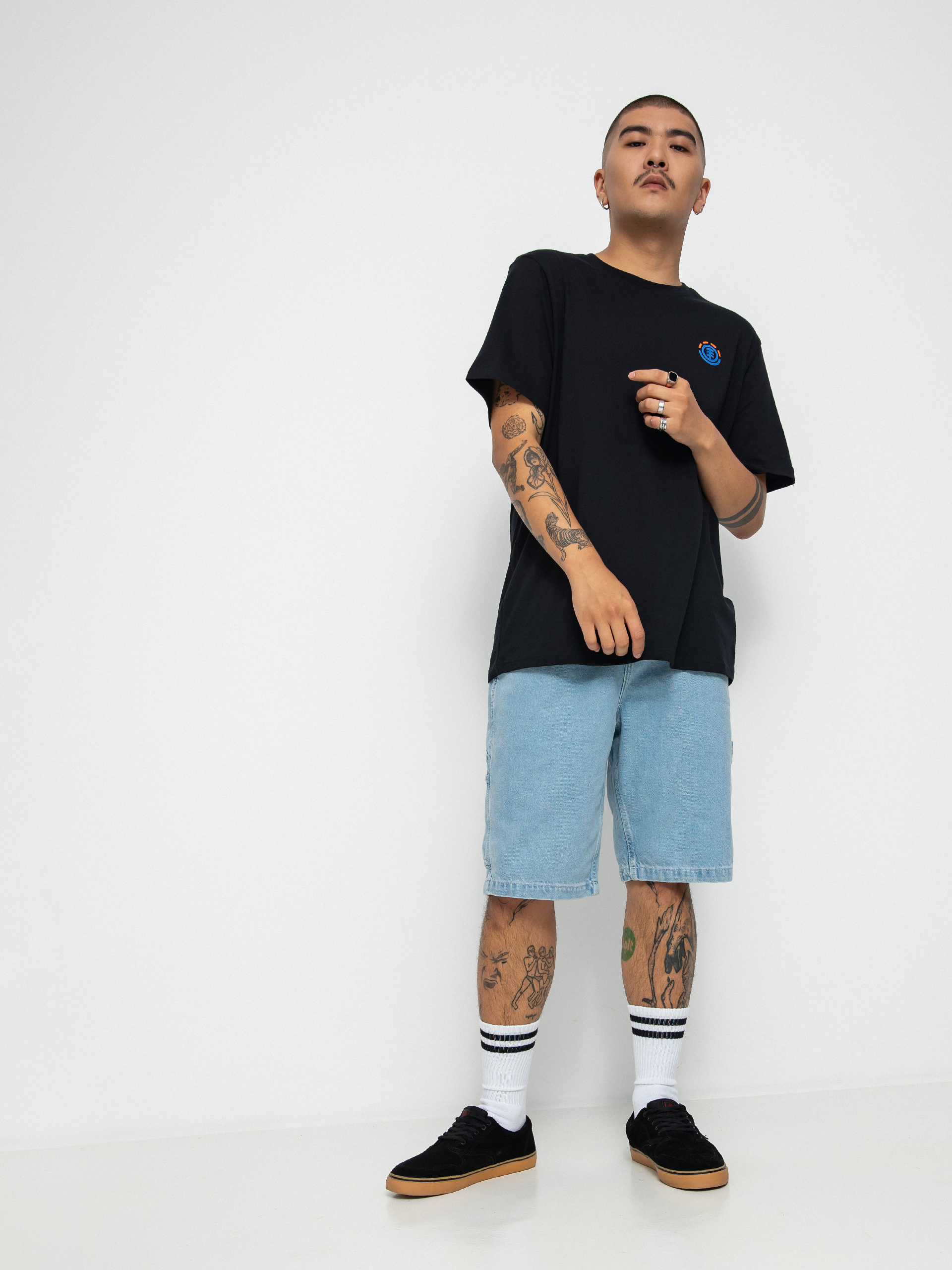 T-shirt Element Kass (flint black)