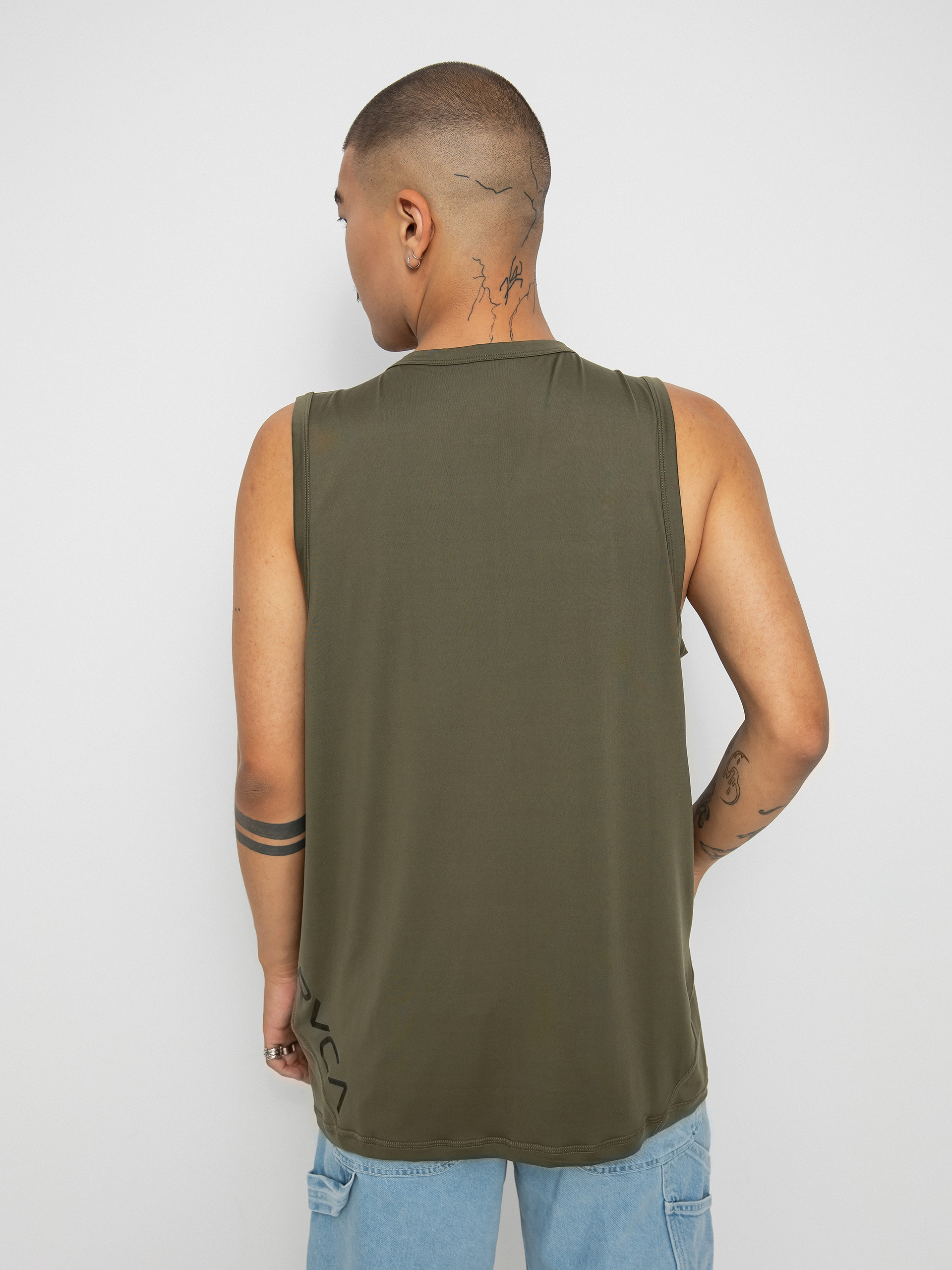 Koszulka RVCA Sport Vent Sl (olive)