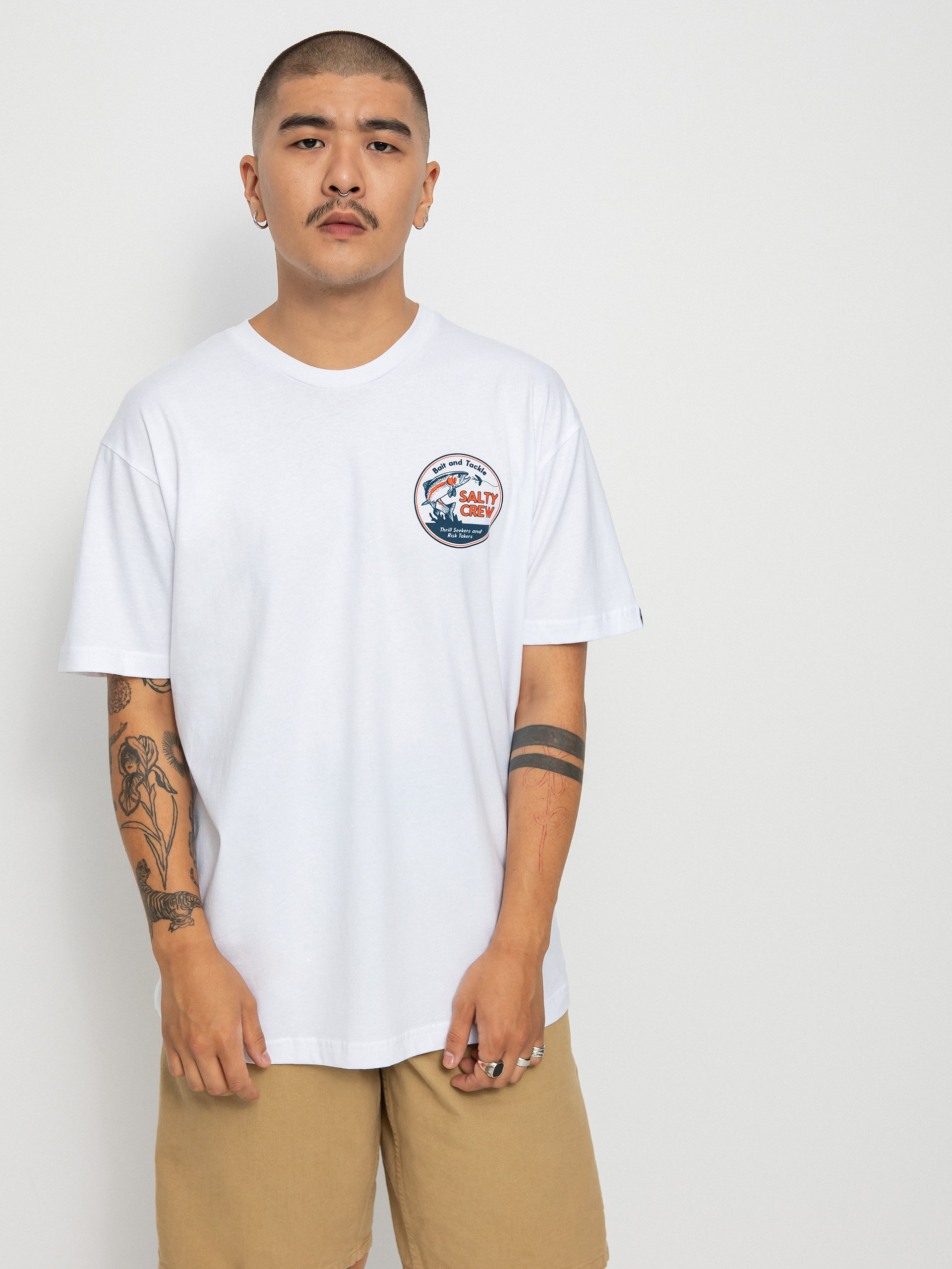 T-shirt Salty Crew Fly Guy Premium (white)