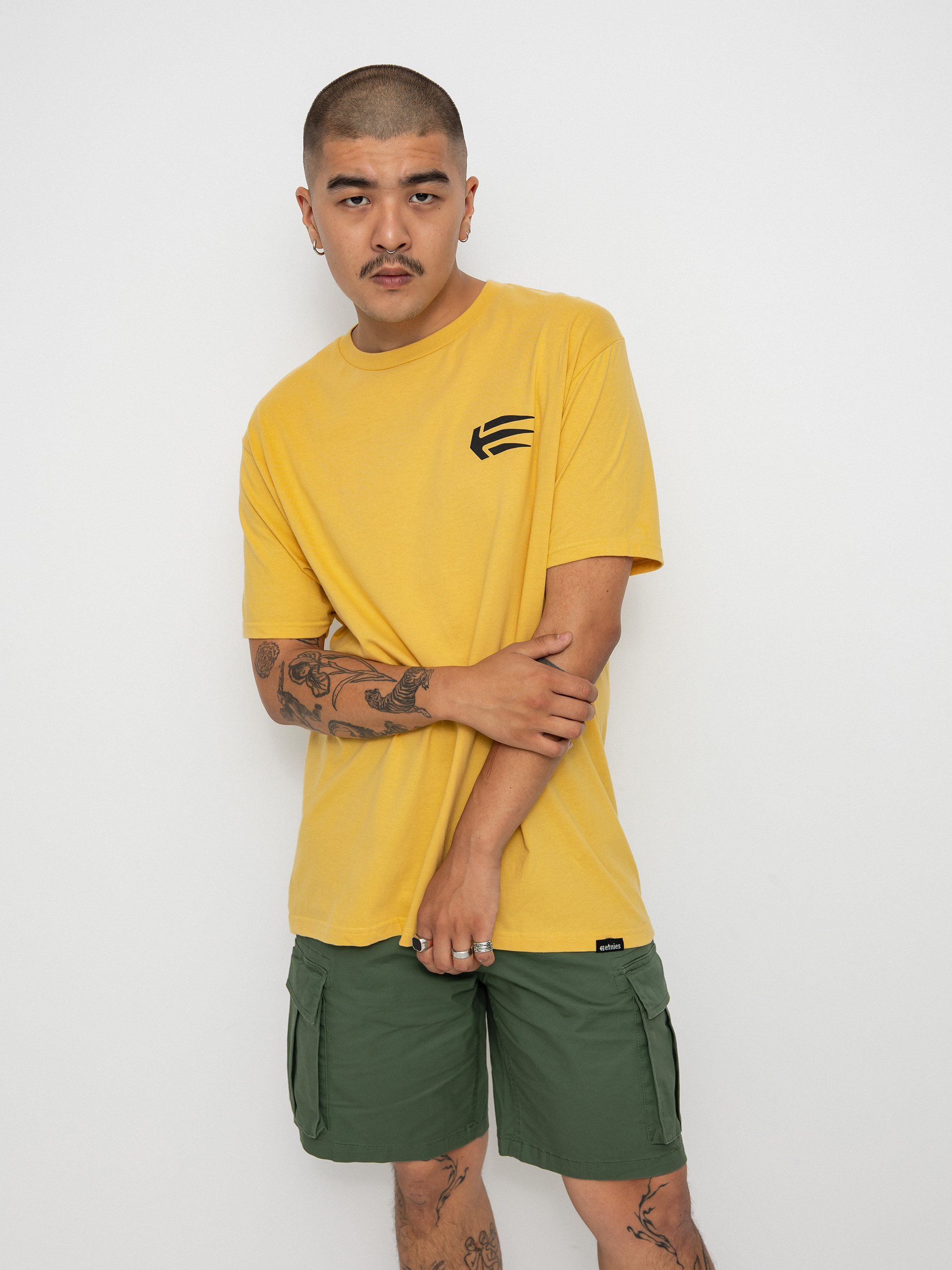 T-shirt Etnies Joslin (mustard)