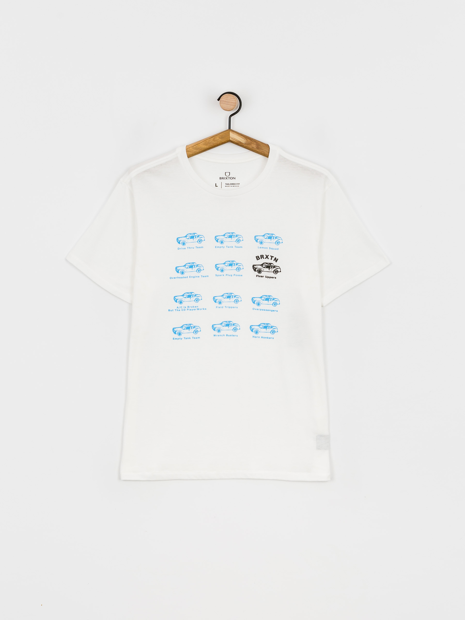T-shirt Brixton Fixer (white)