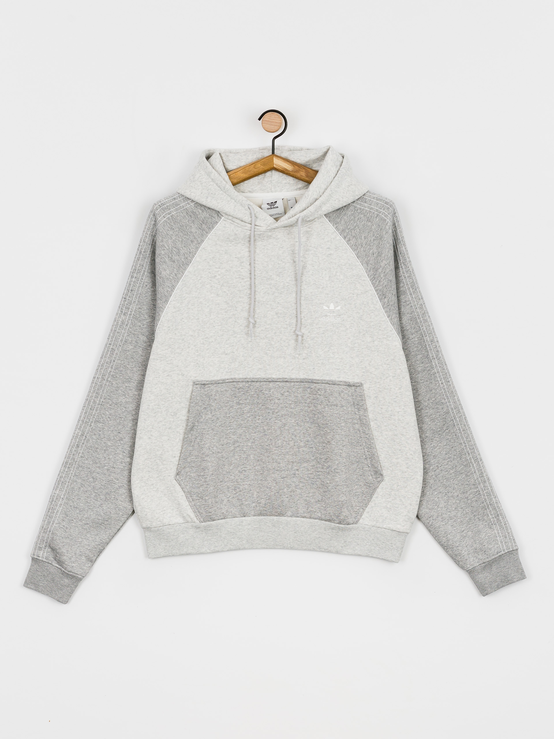 Bluza z kapturem adidas Originals Sst HD (lgreyh/mgreyh)