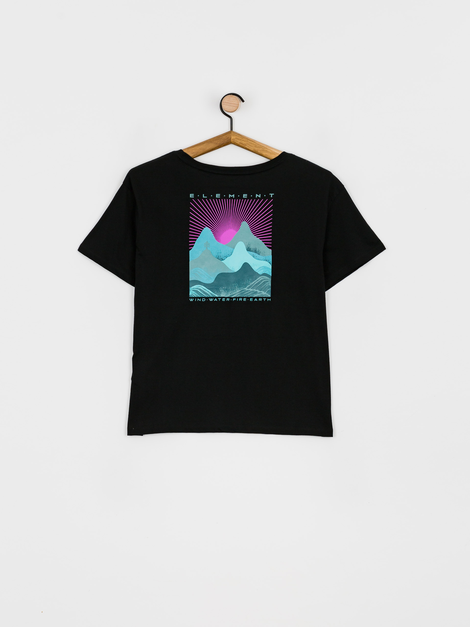 T-shirt Element Lahotan Wmn (flint black)