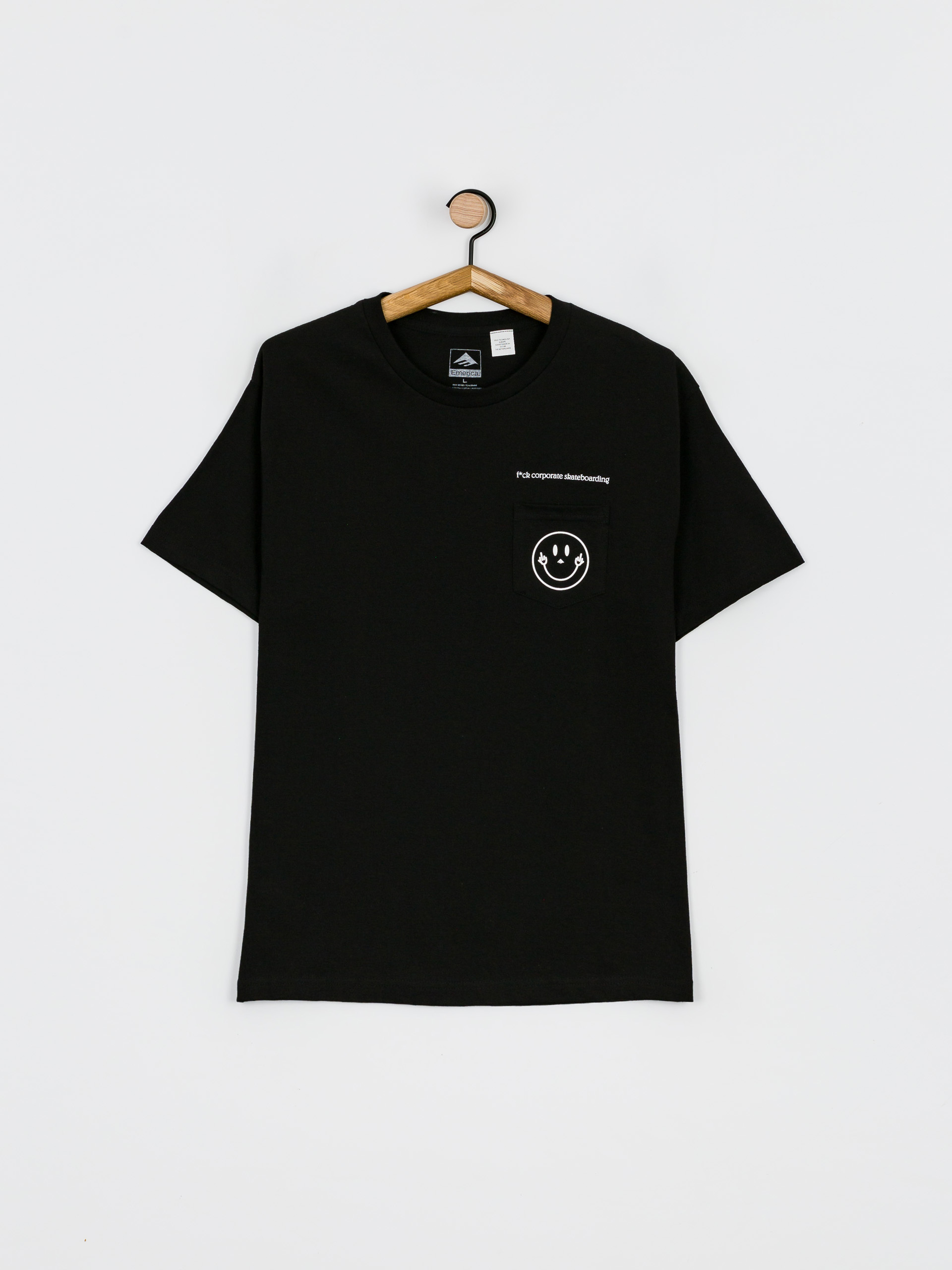 T-shirt Emerica Aloha Pocket (black)