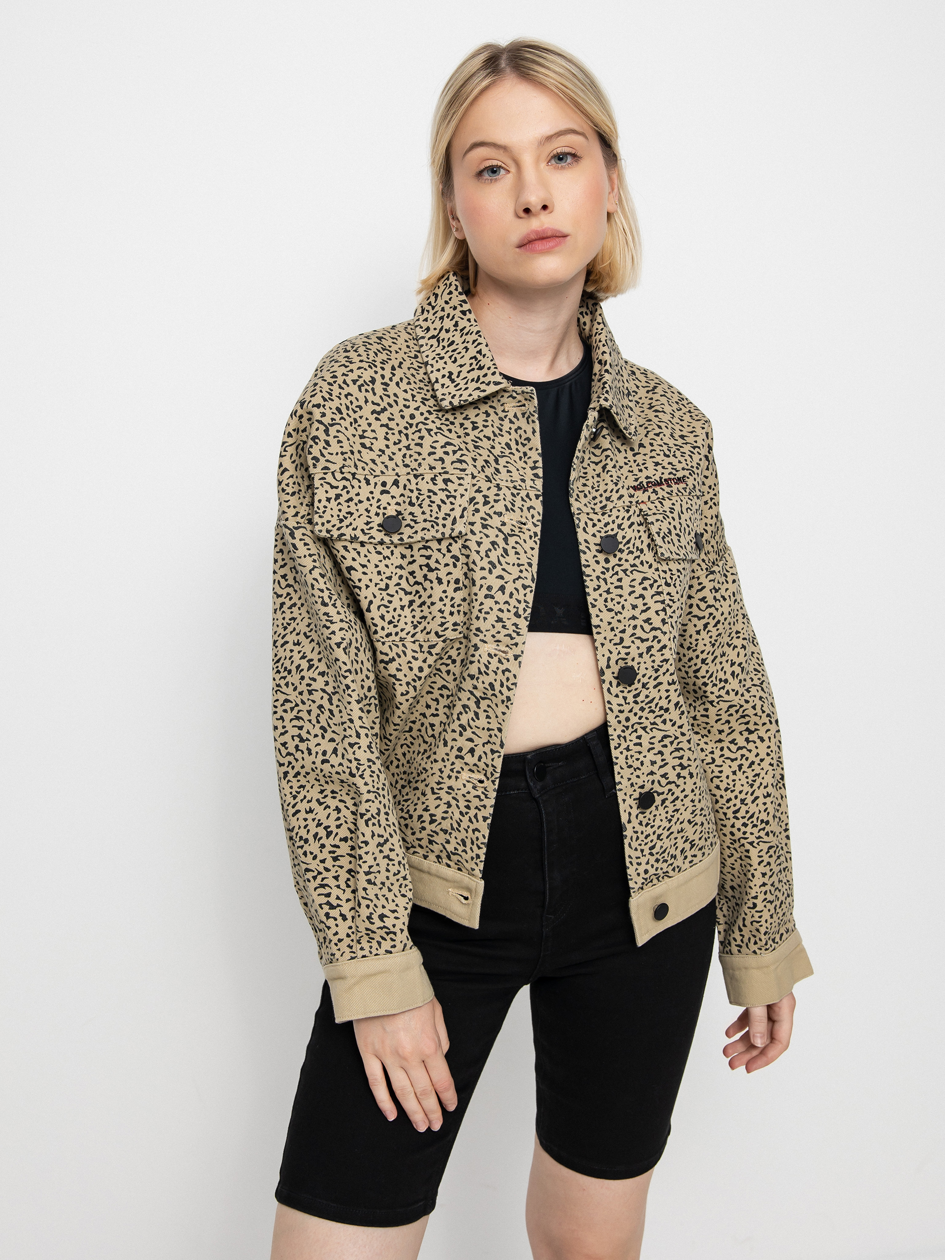 Kurtka Volcom High Wired Wmn (animal print)