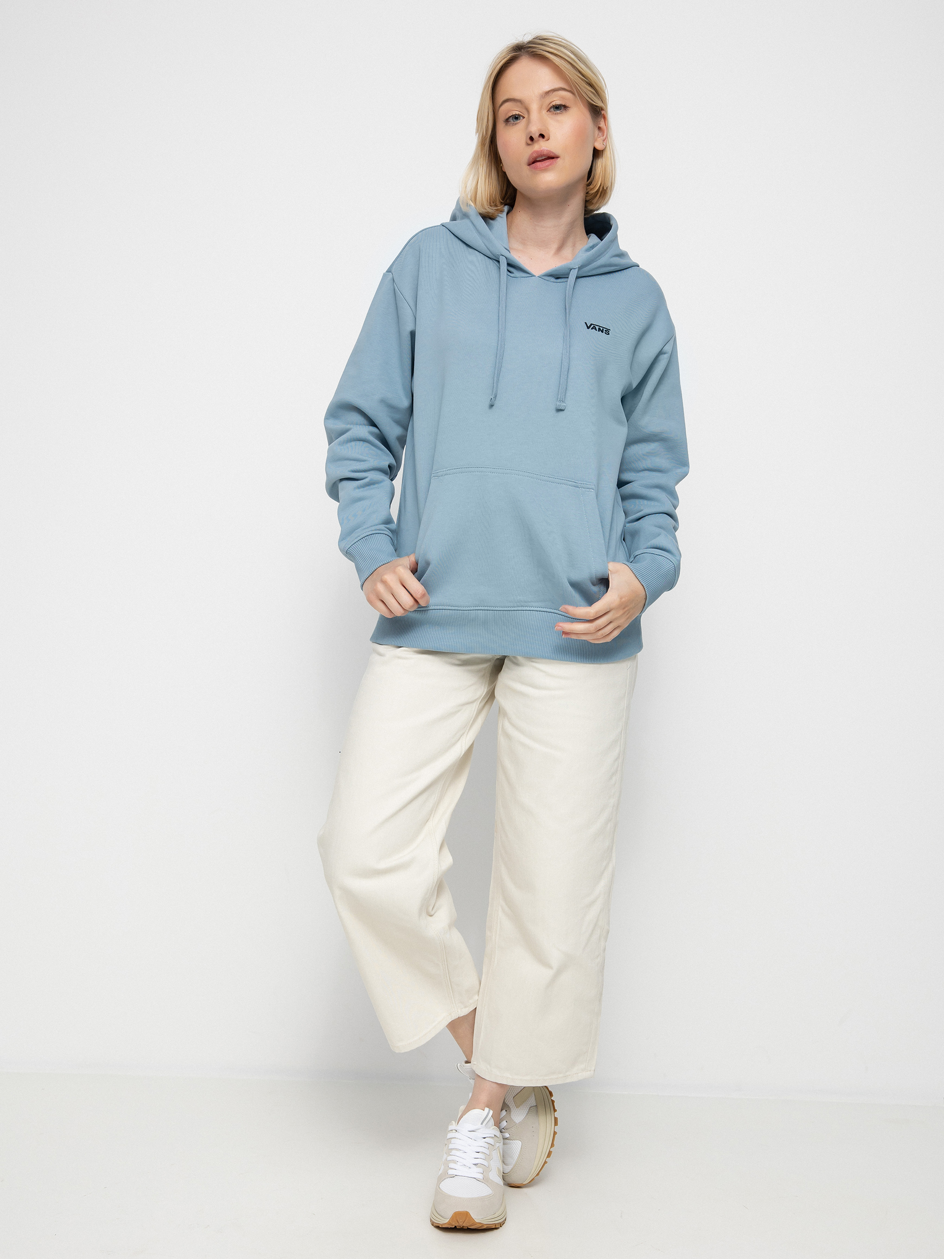 Bluza z kapturem Vans Flying V Bff Ft HD Wmn (flying v ashley blue)