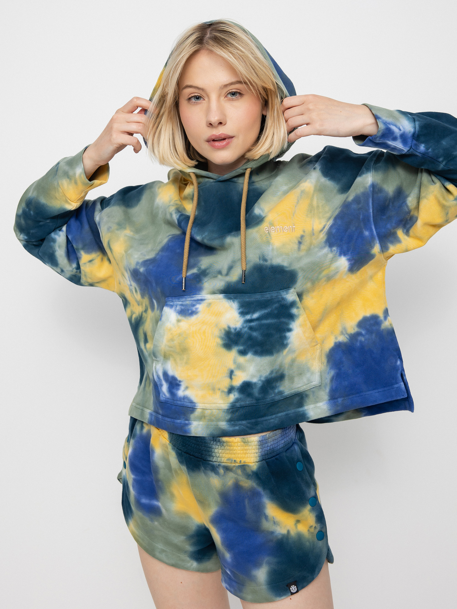 Bluza z kapturem Element Ferring HD Wmn (dark magma)