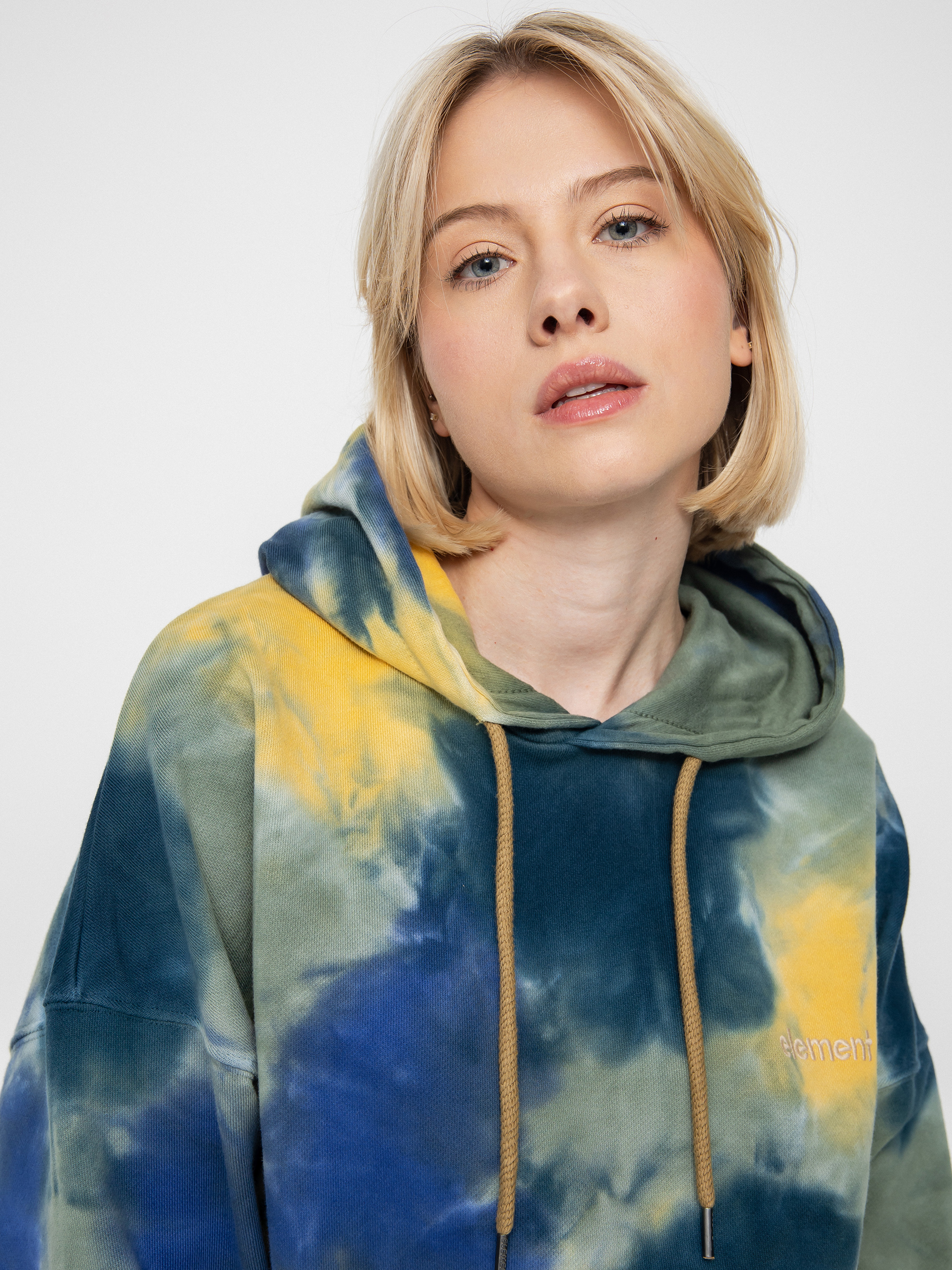 Bluza z kapturem Element Ferring HD Wmn (dark magma)