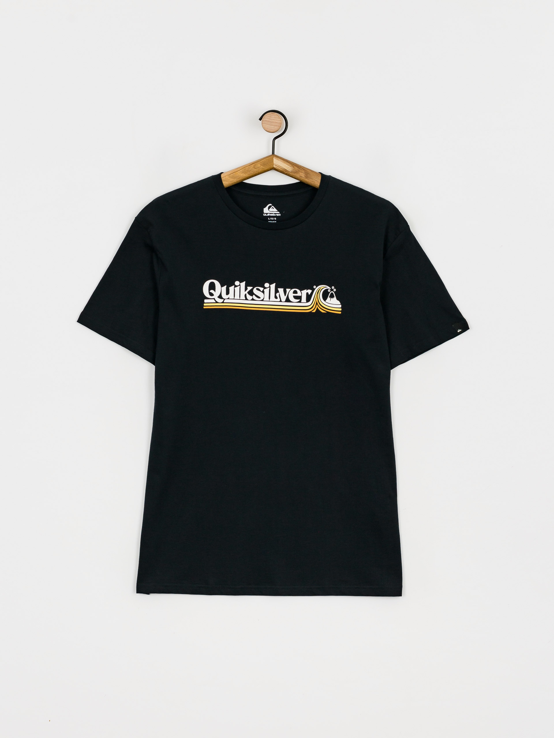 T-shirt Quiksilver All Lined Up (black)