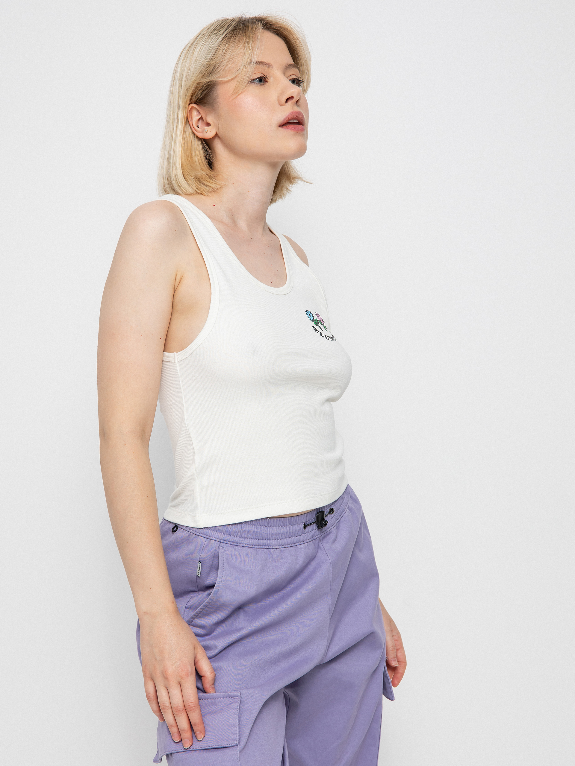 Koszulka Element Smile Crop Wmn (off white)