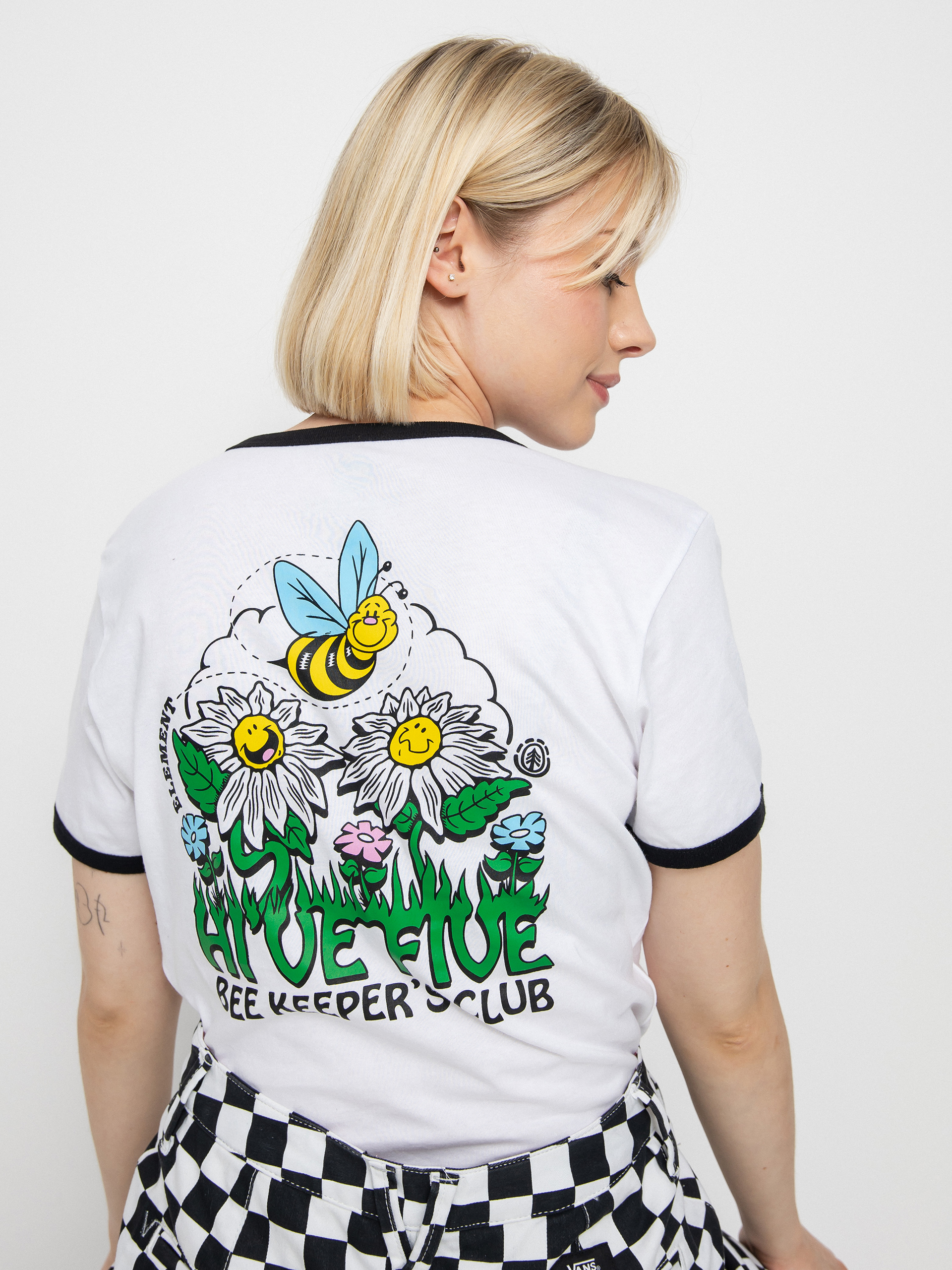 T-shirt Element Hi'Ve Five Wmn (optic white)