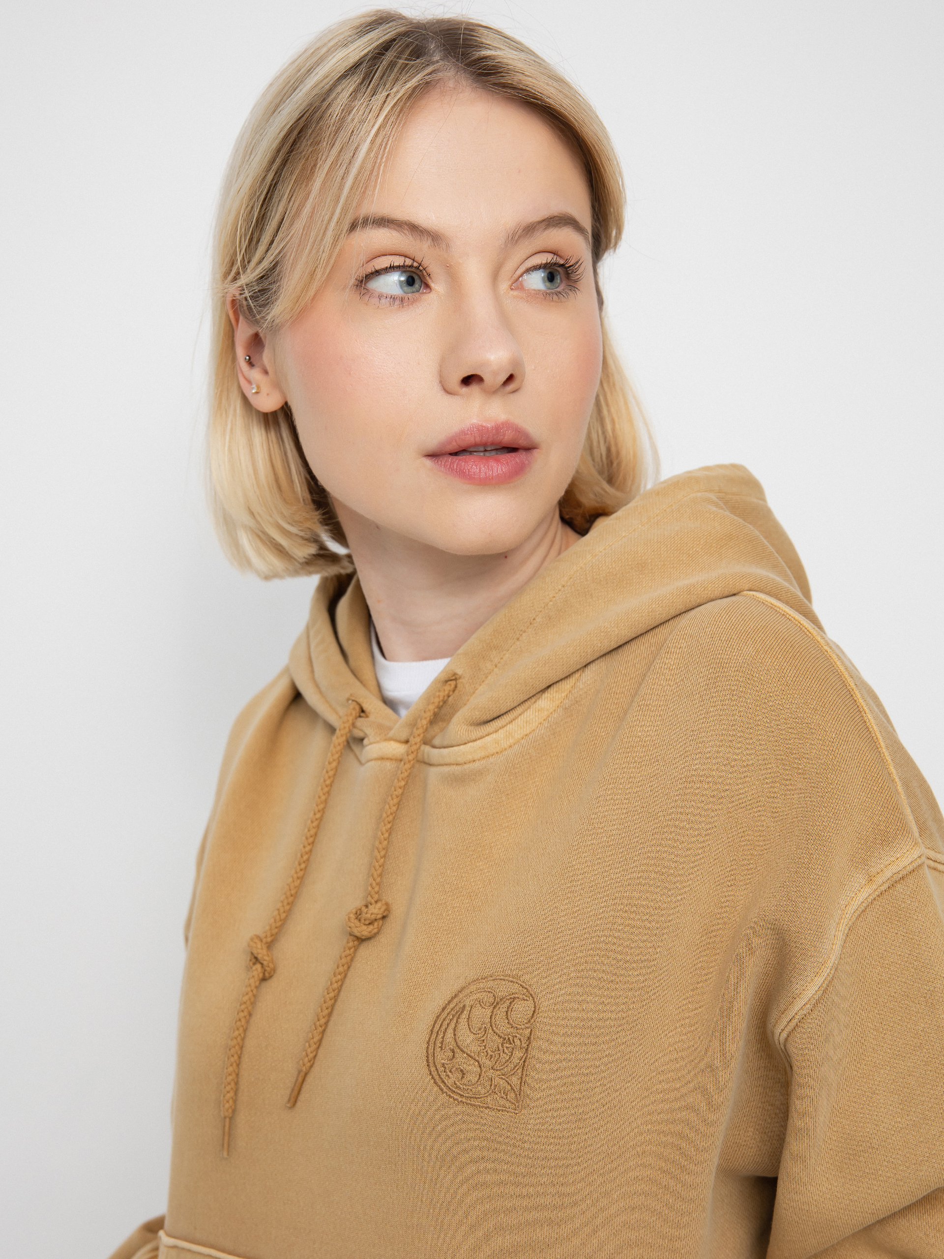 Bluza z kapturem Carhartt WIP Verse C HD Wmn (dusty h brown)