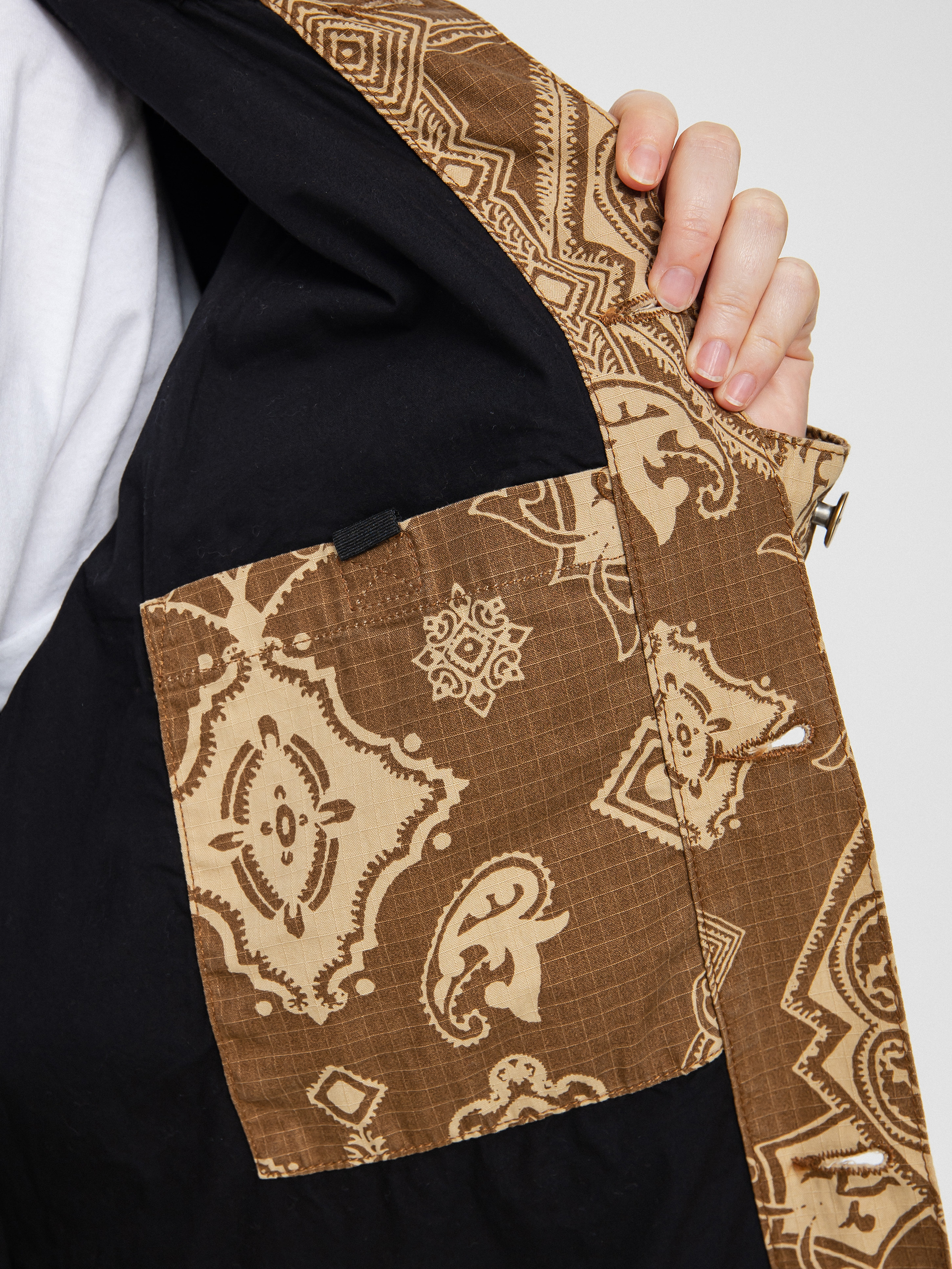 Kurtka Carhartt WIP Irving Coat Wmn (verse print/hamilton brown)