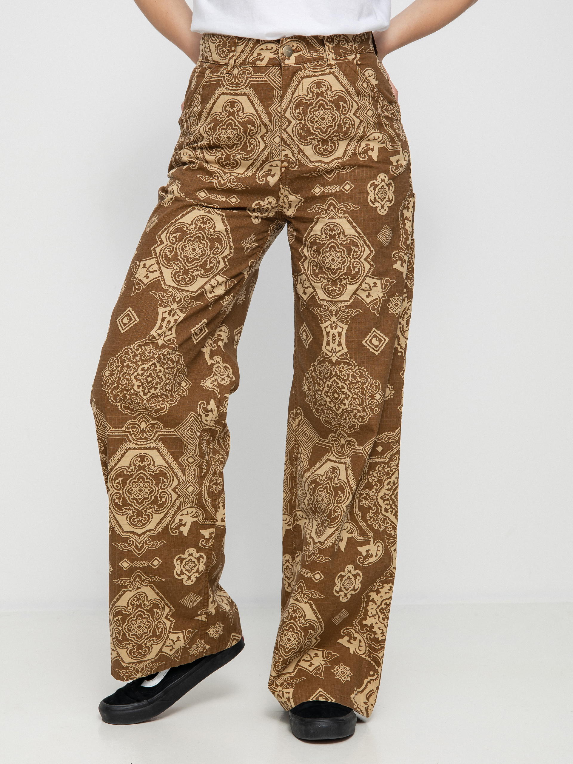Spodnie Carhartt WIP Jens Wmn (verse print/hamilton brown)
