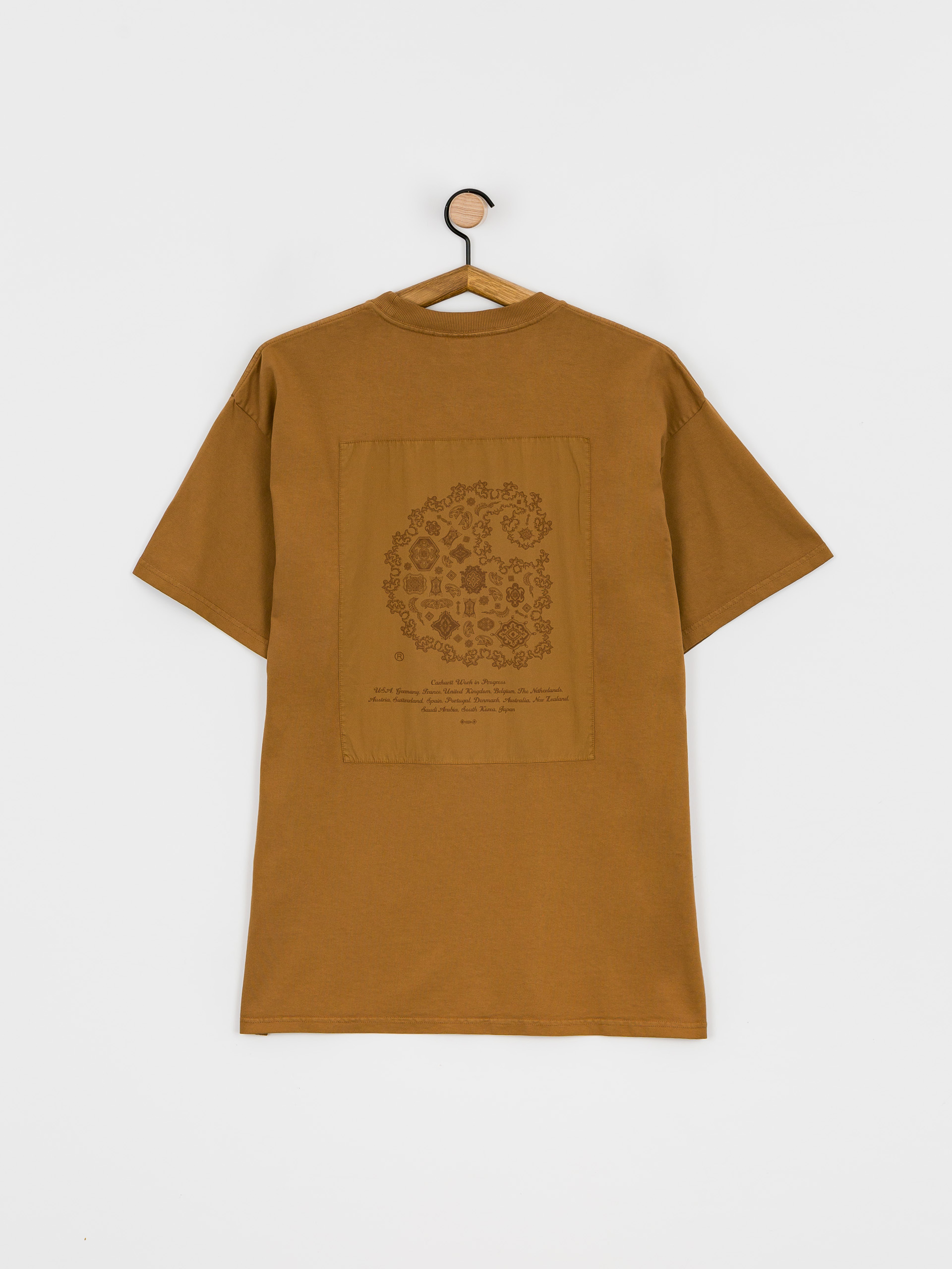T-shirt Carhartt WIP Verse Patch (hamilton brown)