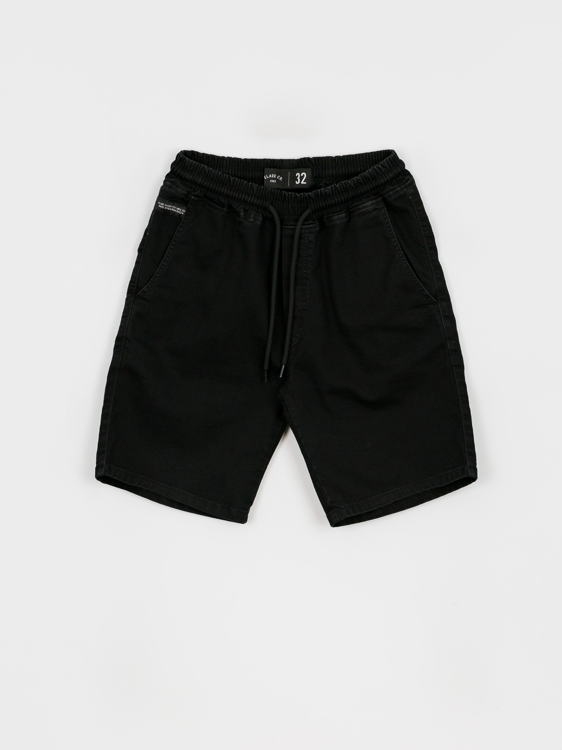 Szorty Elade Classic Jogger (black denim)
