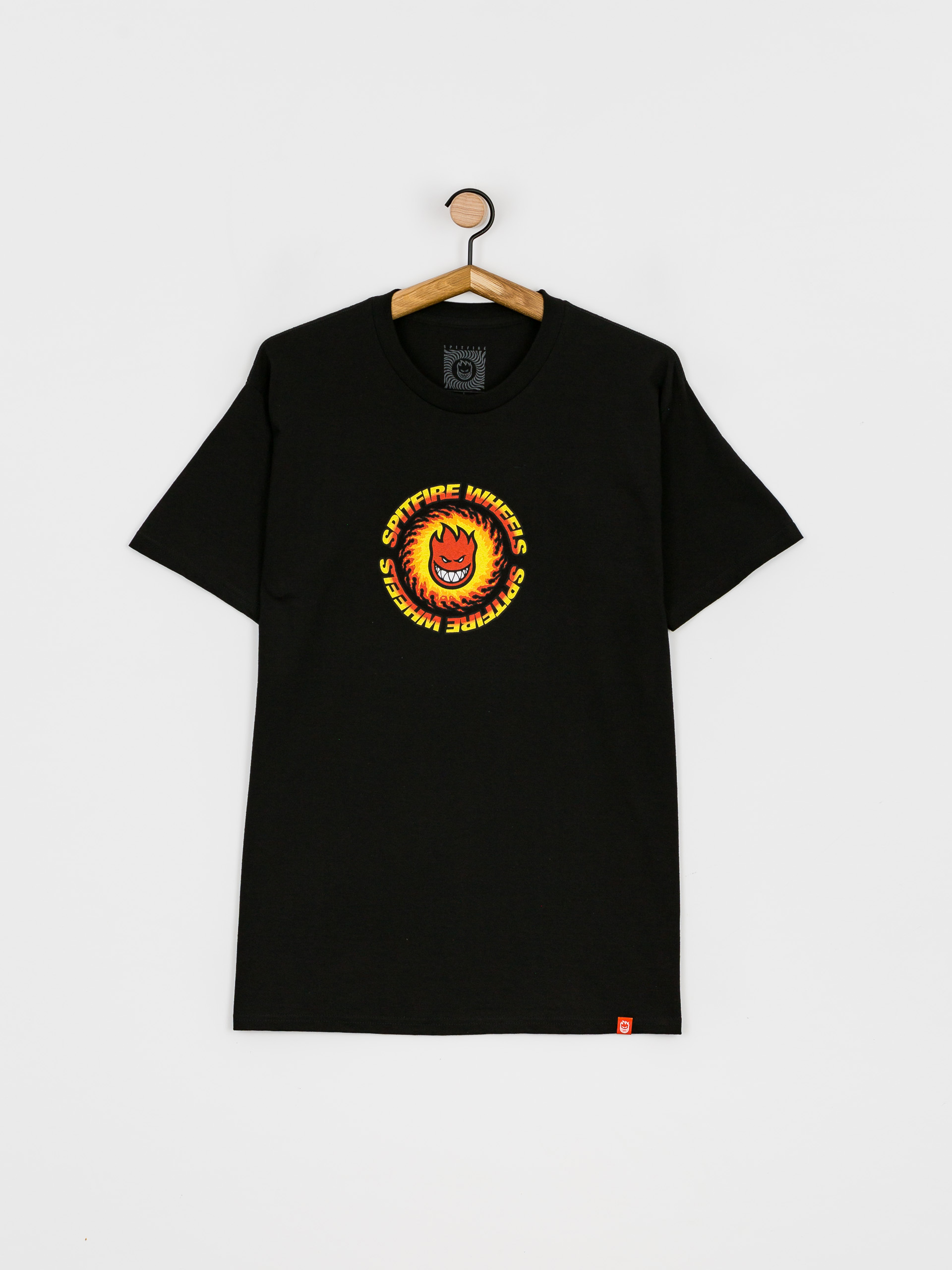 T-shirt Spitfire Og Fireball (black/red)