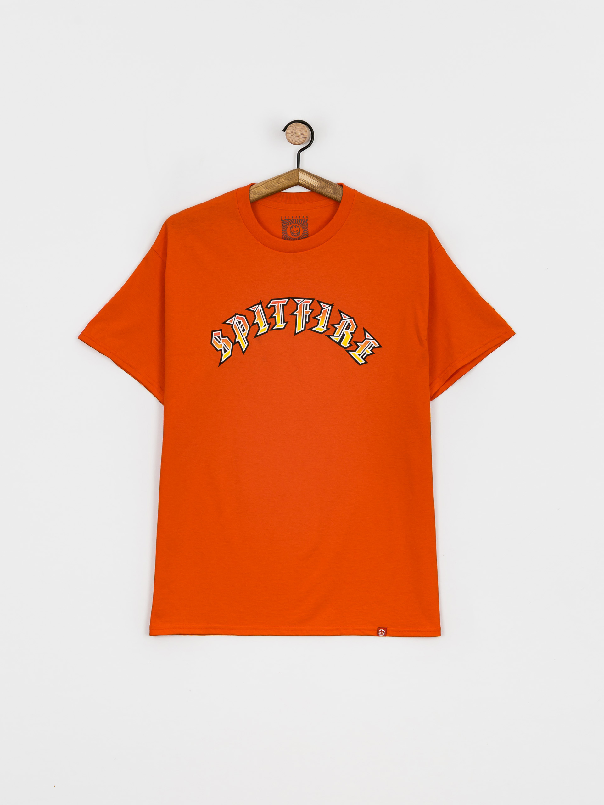 T-shirt Spitfire Old E (orange/red)
