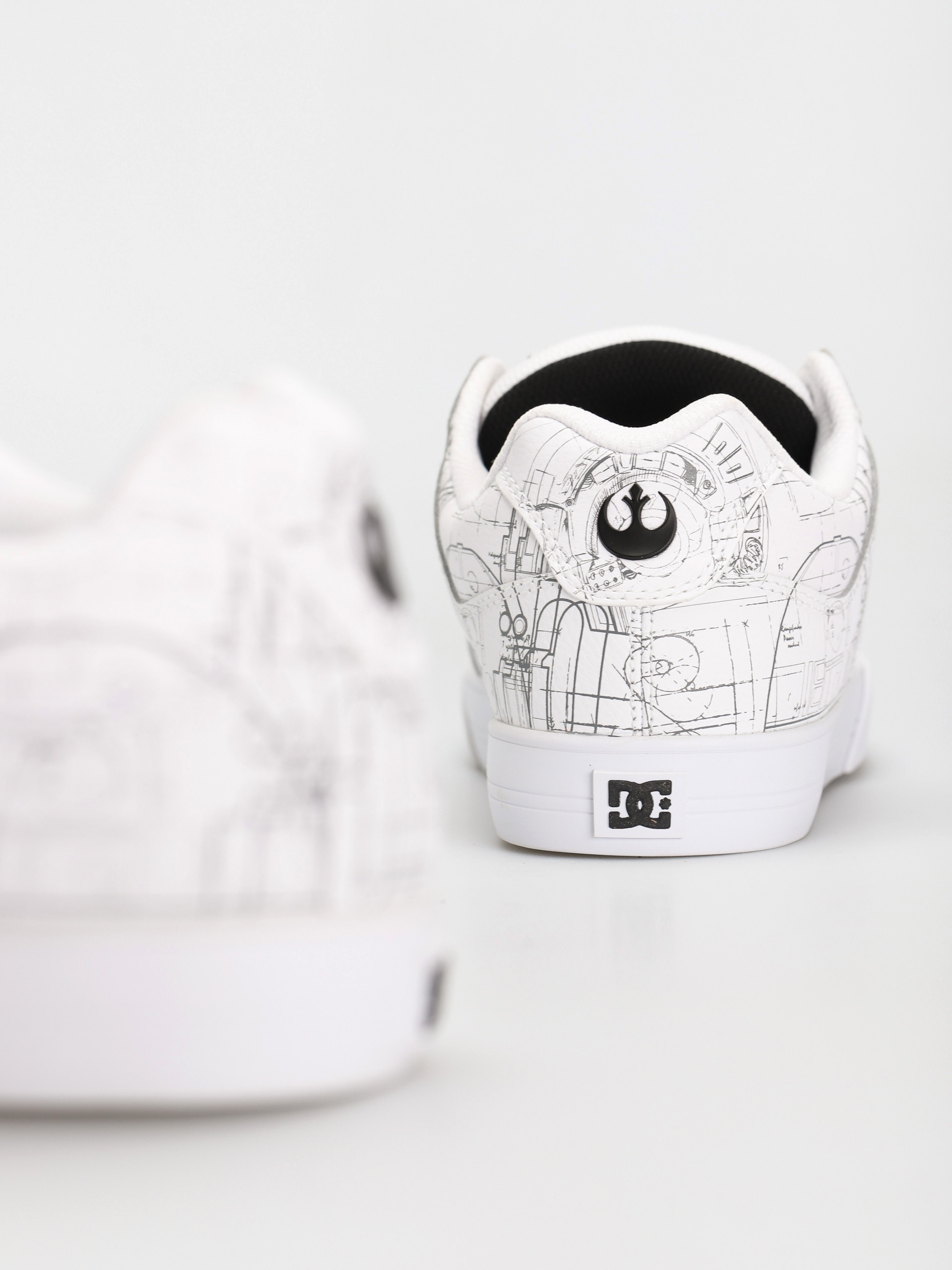 Buty DC X Star Wars Pure (white/black)